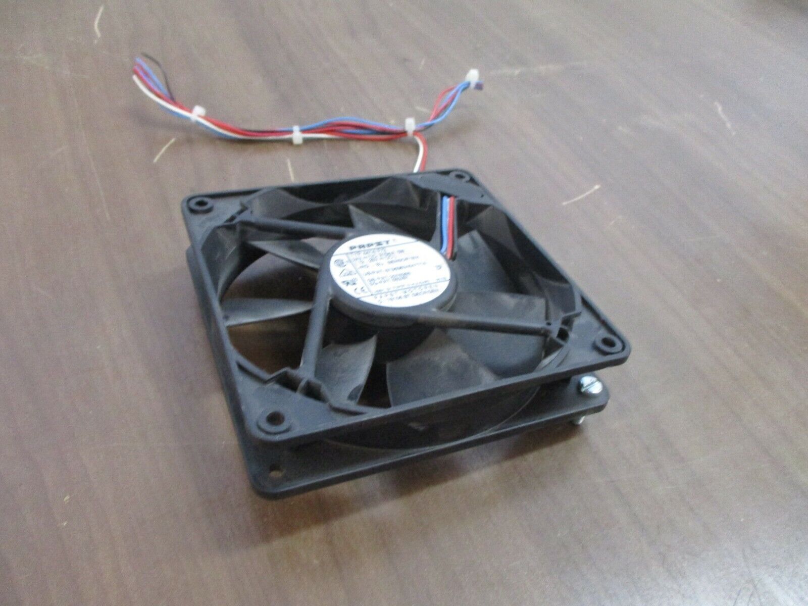 Papst Axial Fan 4414 F/2 24VDC 210mA 5W *Missing Two Screws* Used