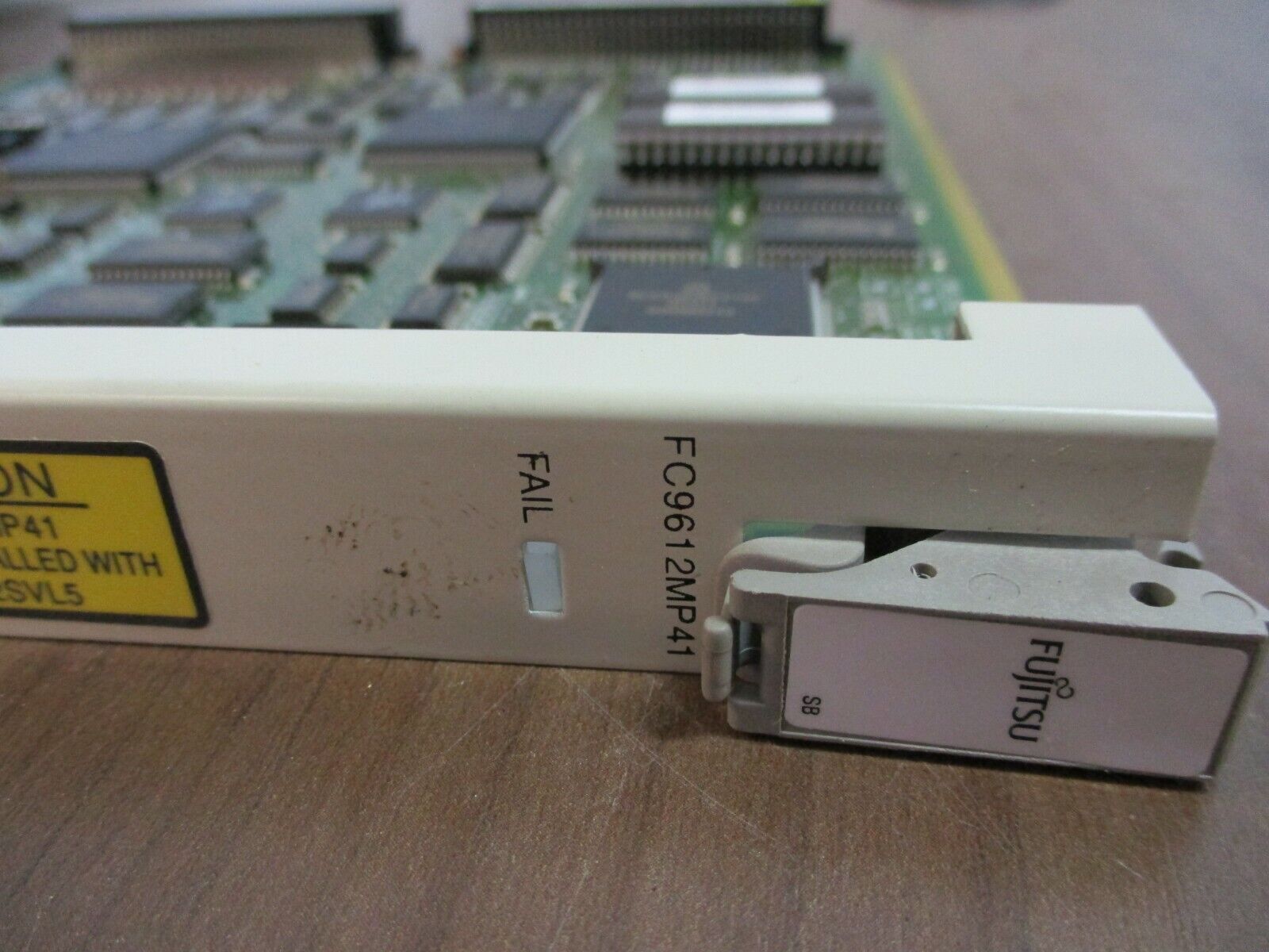 Fujitsu, Microprocessor Card, Part #: FC9612MP41 Used