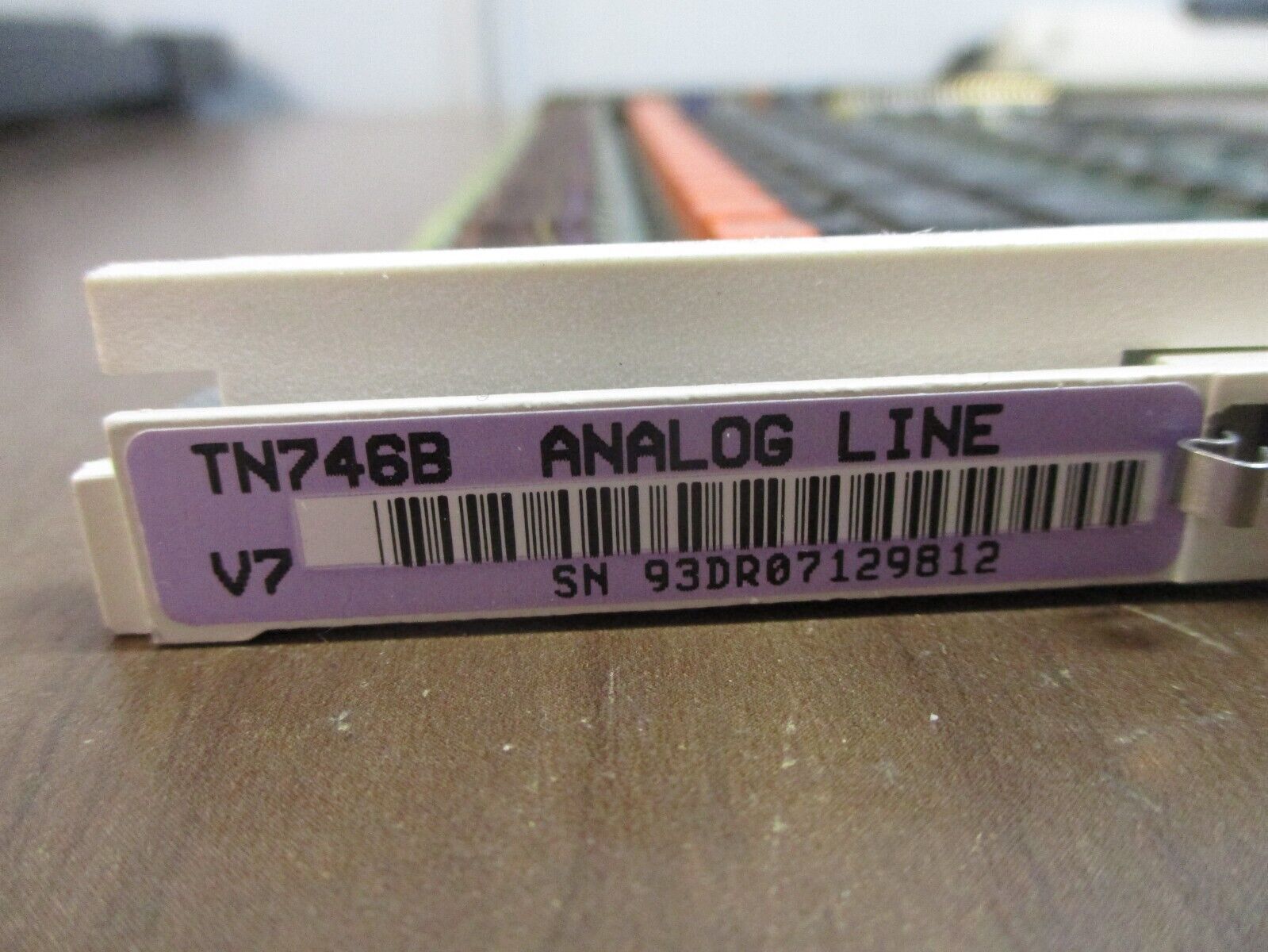 AT&T Analog Line Card TN746B V7 Used