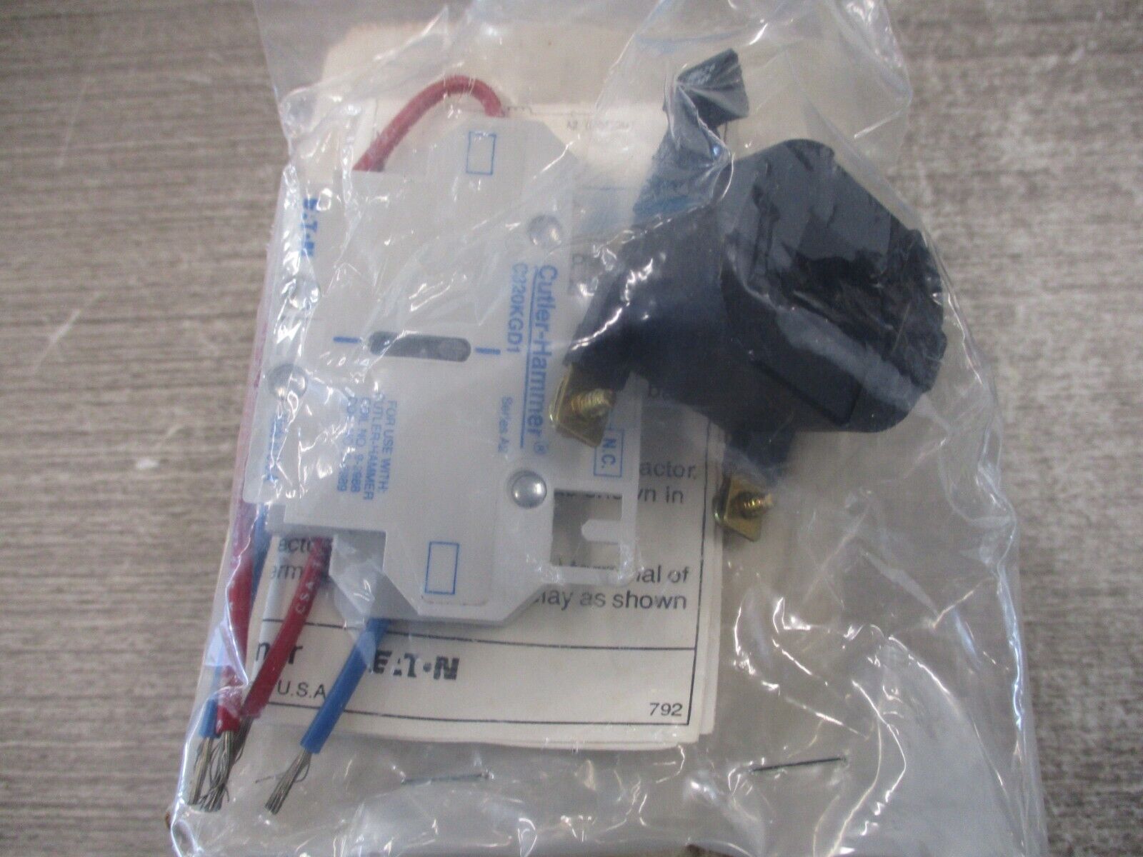 Cutler-Hammer Freedom Series DC Coil Kit C335KD3W1 48V New Surplus