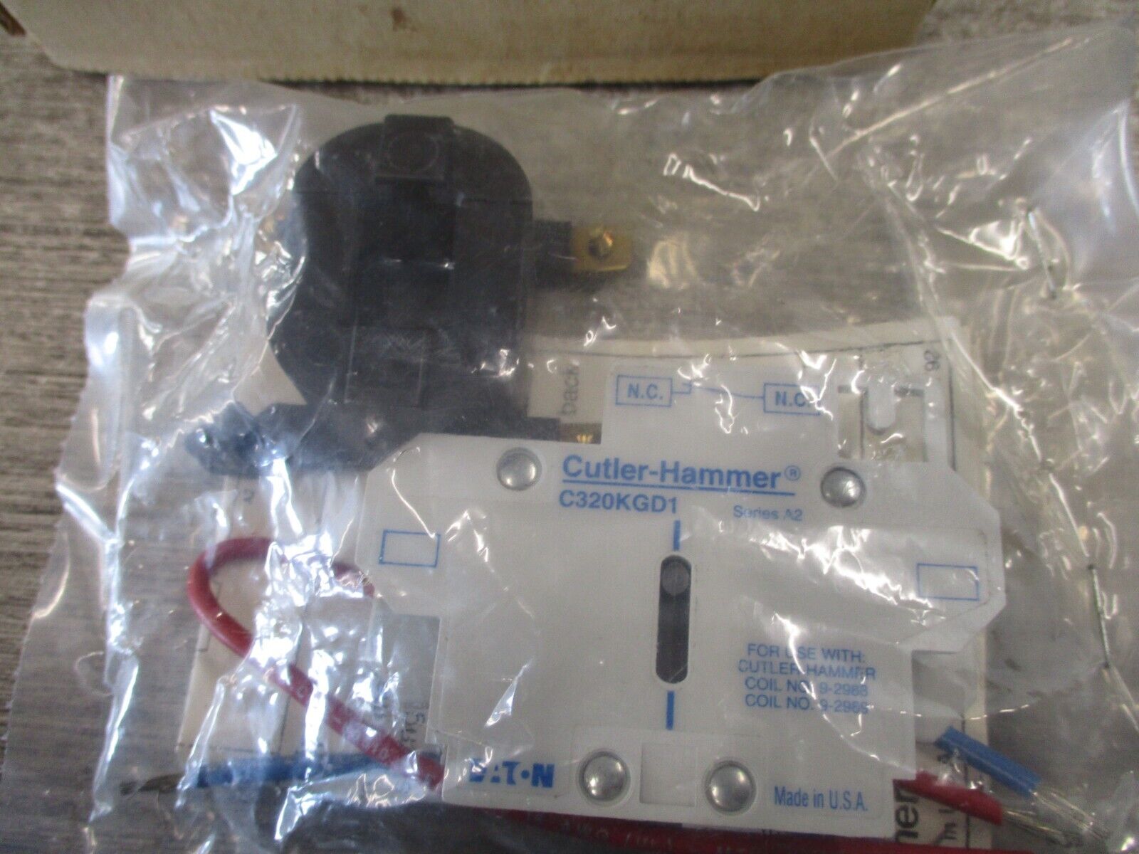 Cutler-Hammer Freedom Series DC Coil Kit C335KD3W1 48V New Surplus