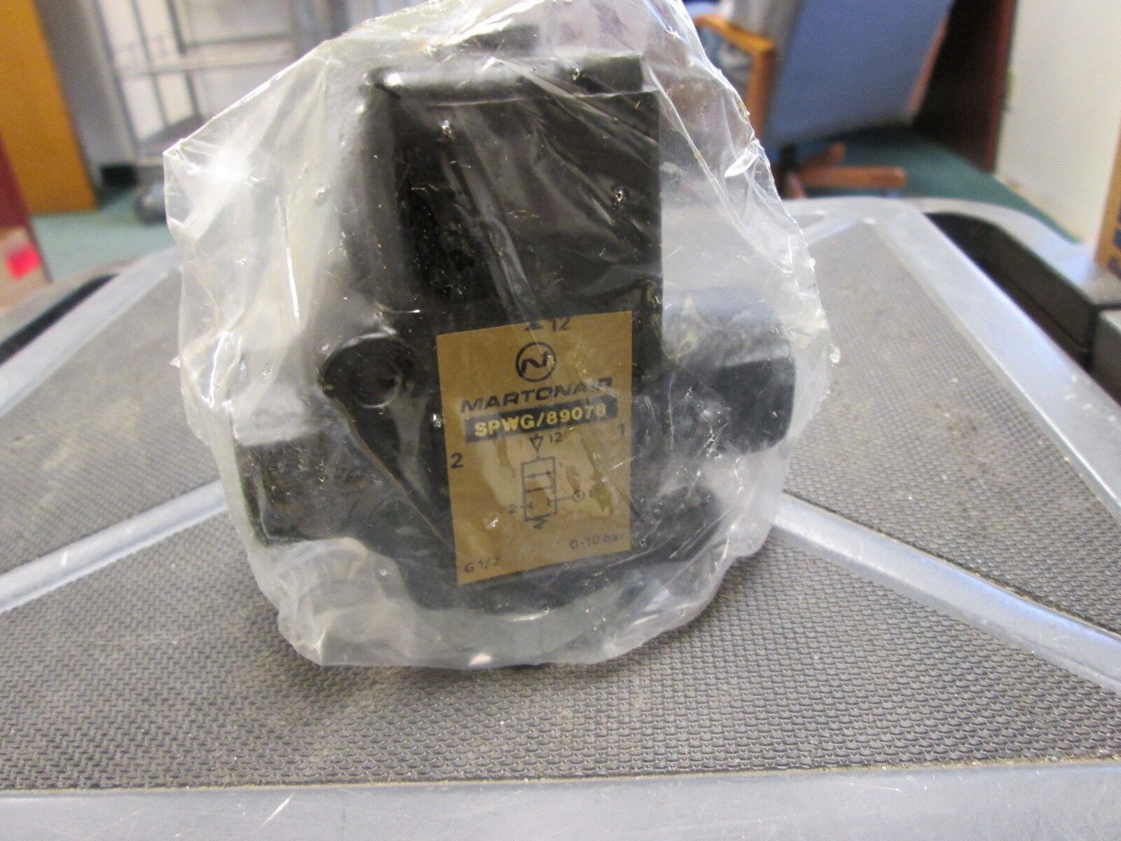 Marton Air Valve SPWG/89078 0-10 Bar G 1/2 New Surplus