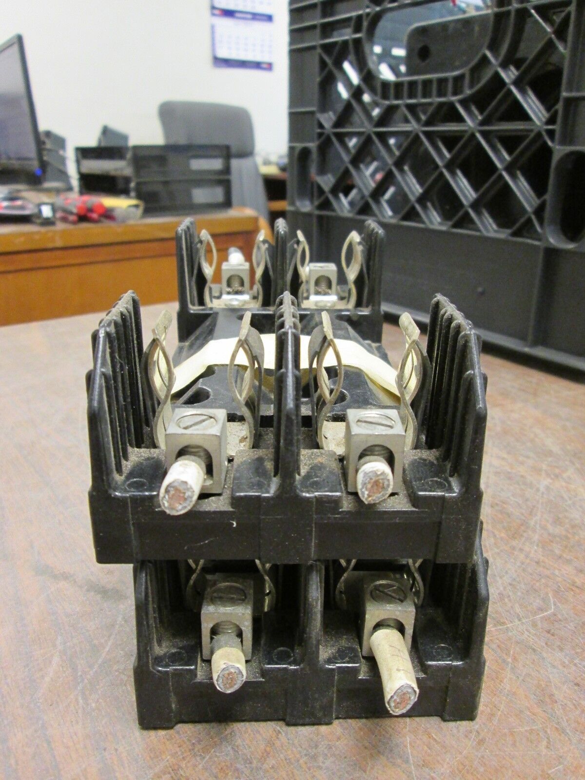 Buss Fuseholder R60060-2CR 60A 600V 2P Lot of 2 Used