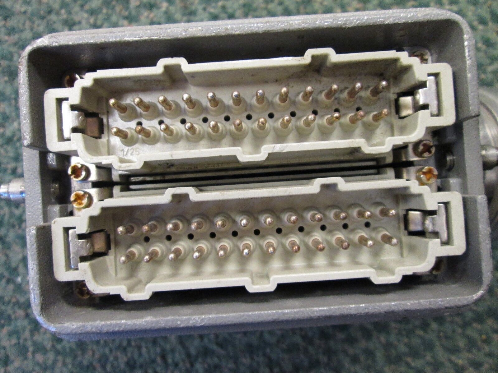 Harting 48 Pin Plug 16A 500V Used