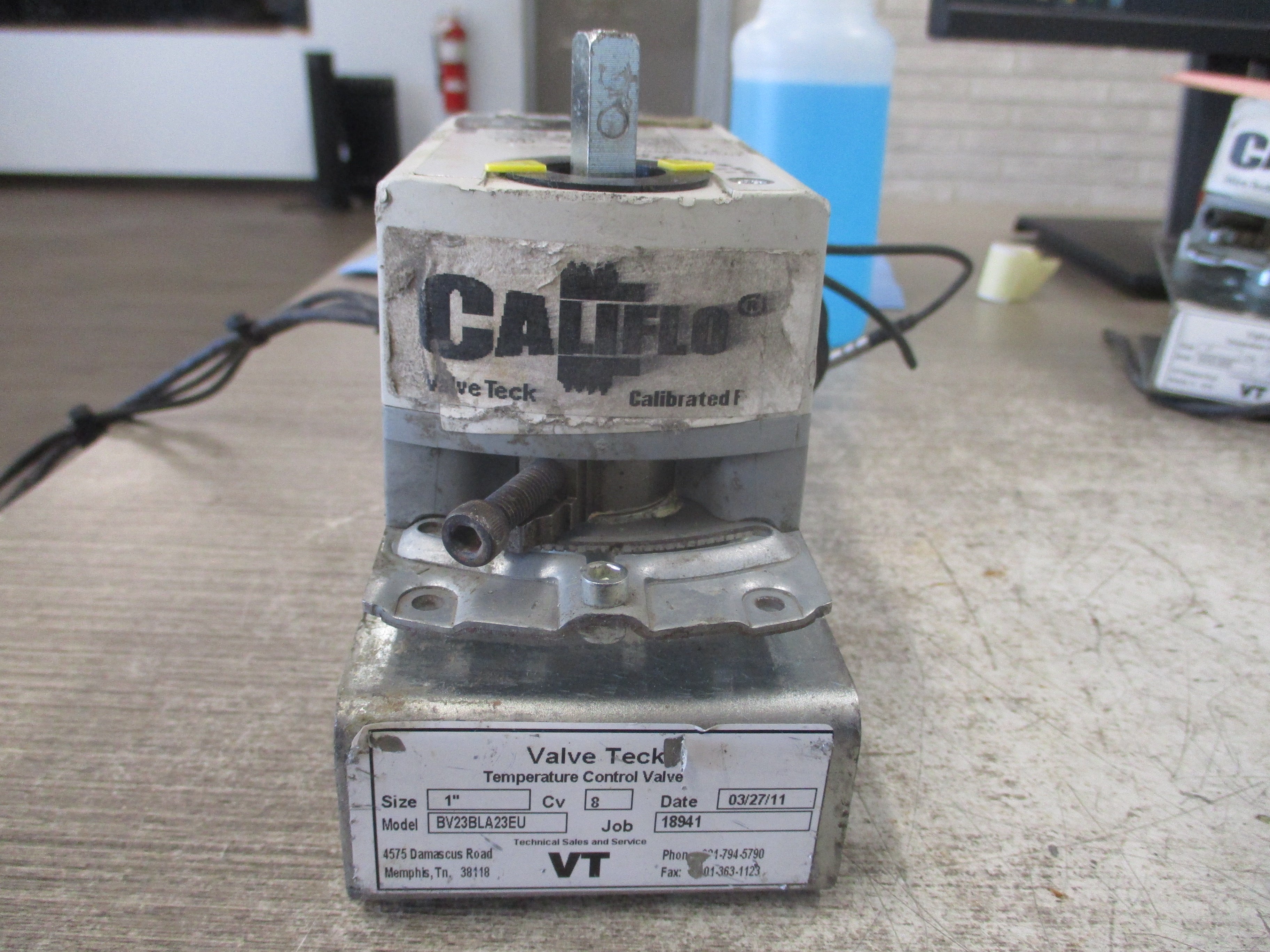 Valve Teck Professional Series Electric Damper Electric GDE161.1P/PS 24VAC 3VA