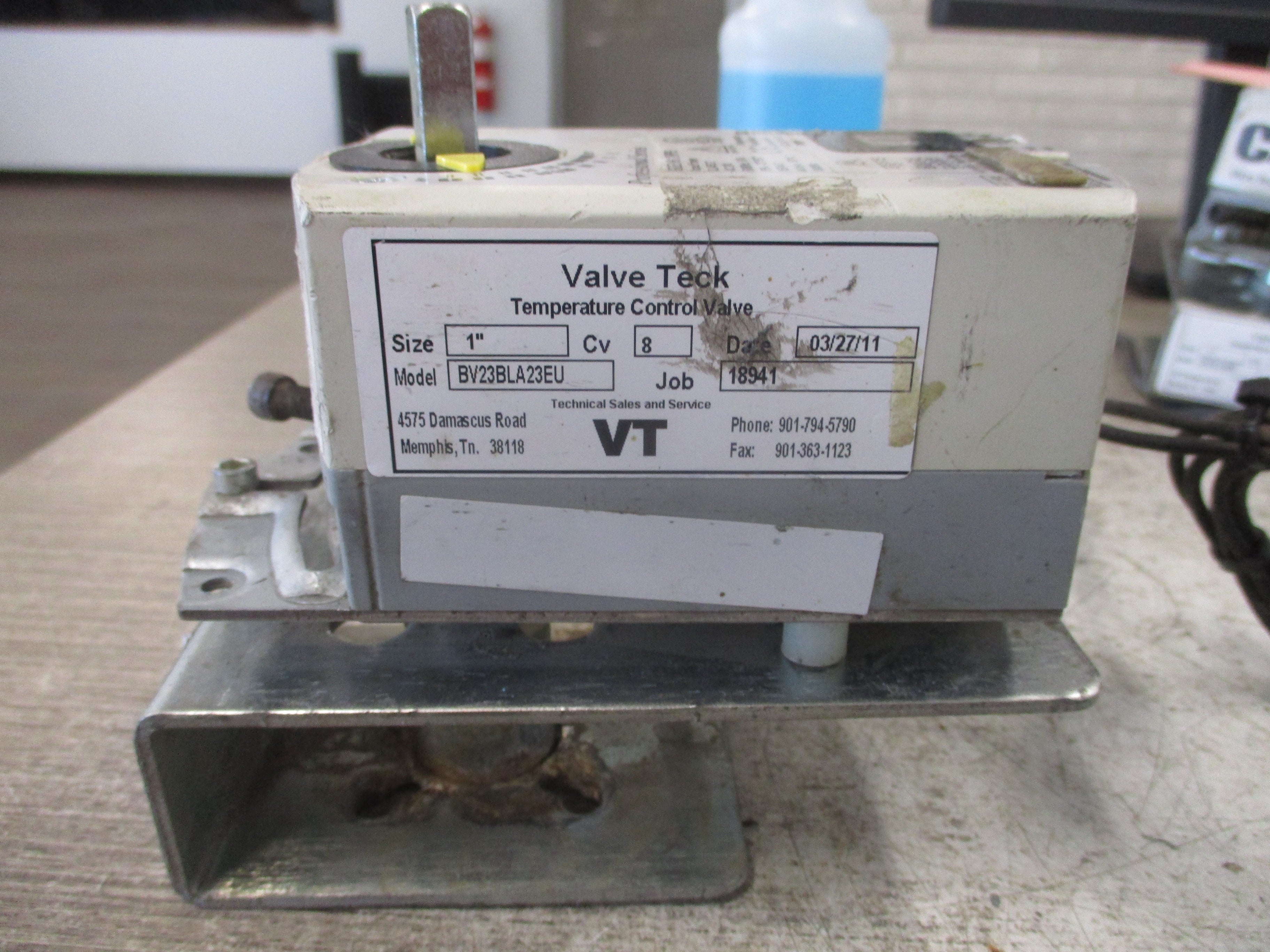 Valve Teck Professional Series Electric Damper Electric GDE161.1P/PS 24VAC 3VA