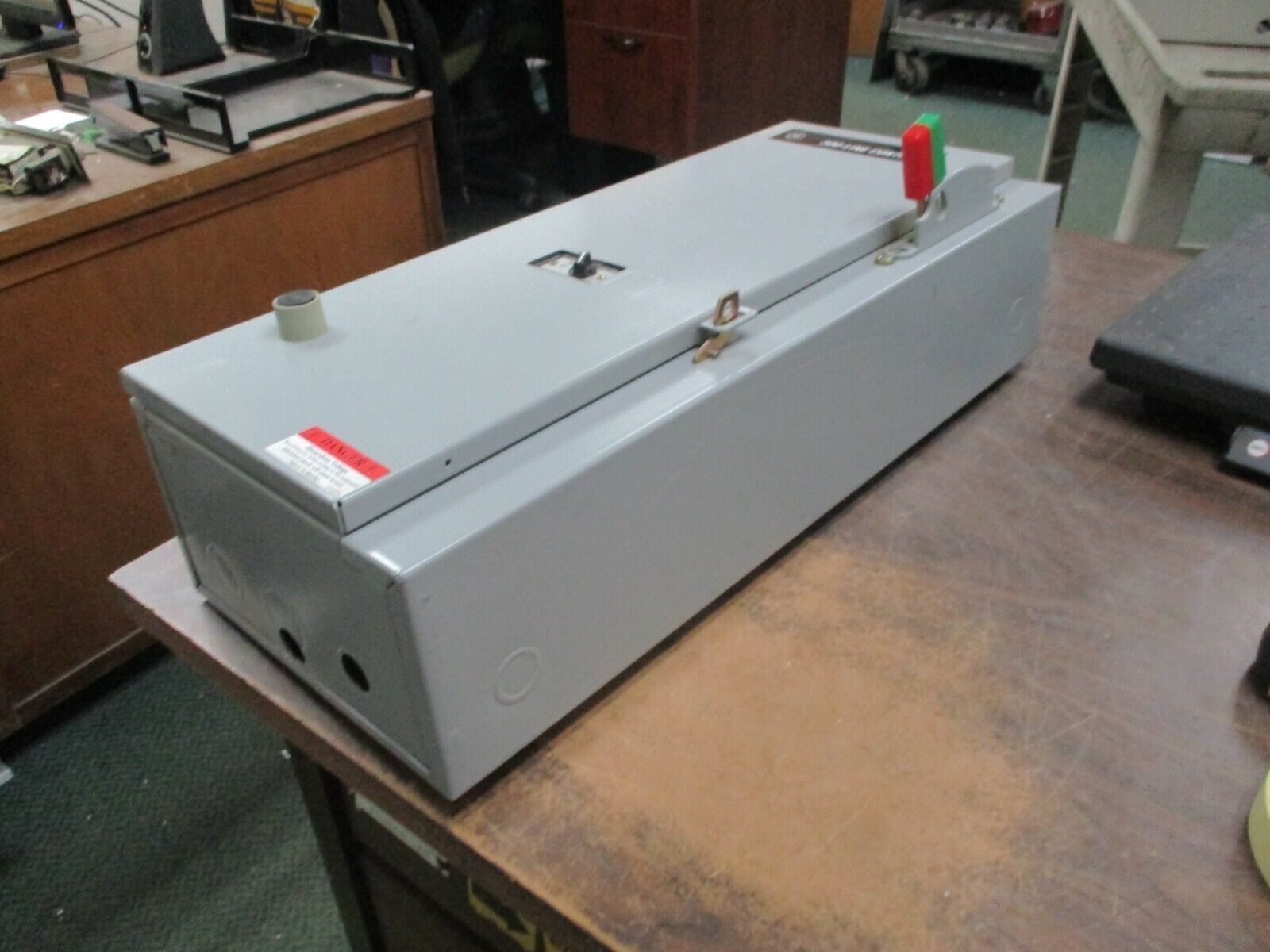 GE Size 1 Breaker Combination CR307C1824ANATEA 115-120V Coil 27A 600V Used