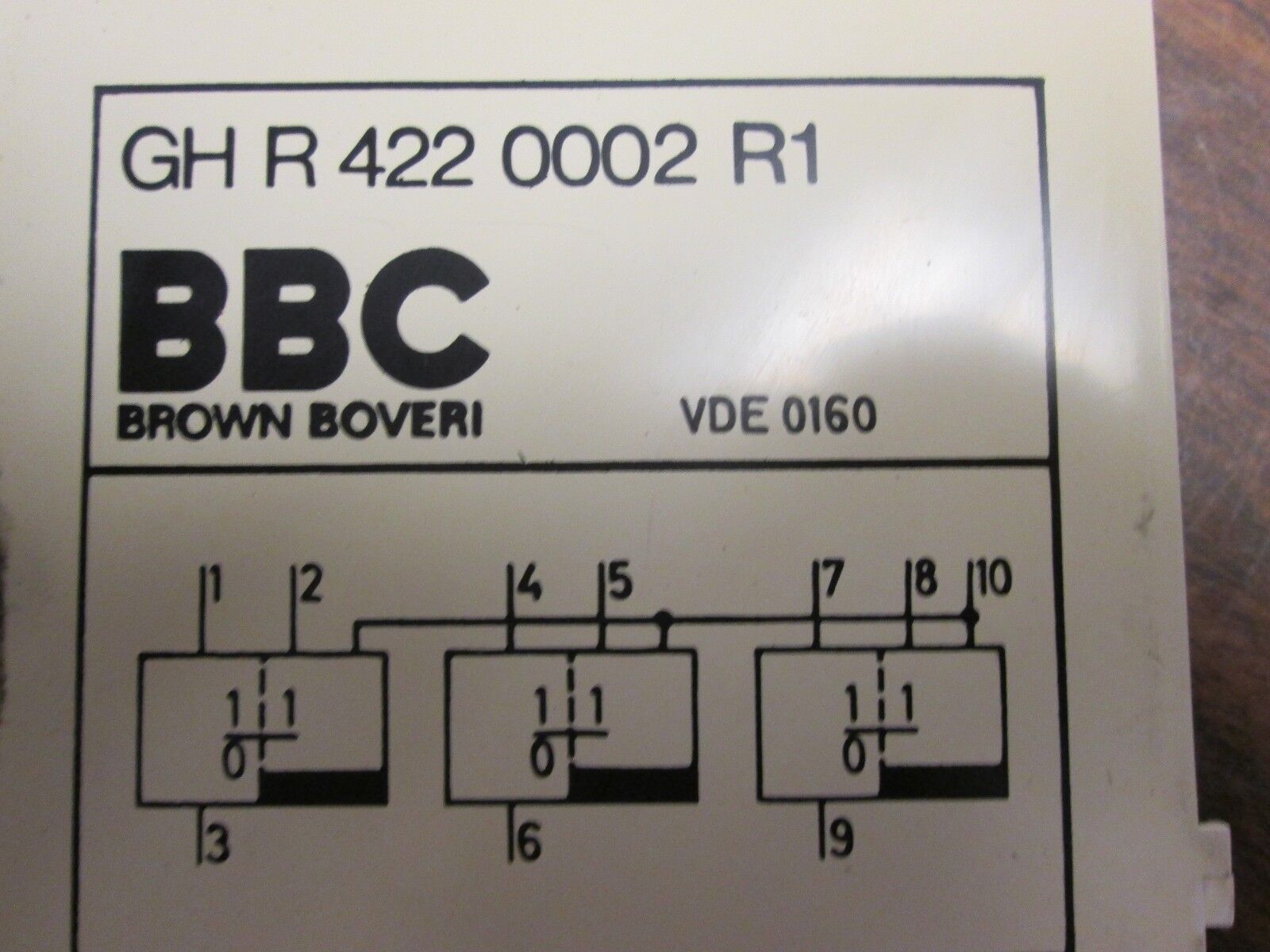 BBC Logic and Gate Unit GH-R-422-0002-R1 3 Function Used