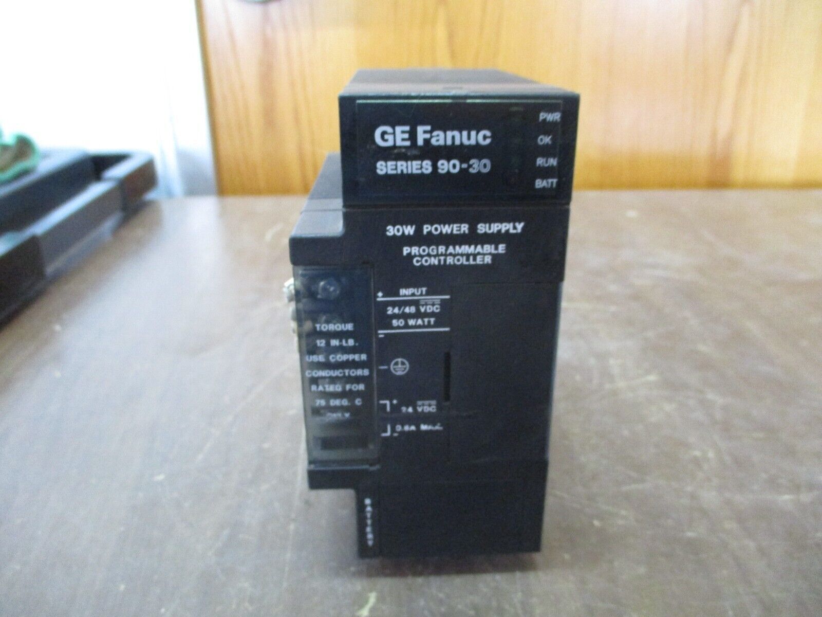 GE Fanuc Power Supply Module IC693PWR322E 24/48VDC 30W Used