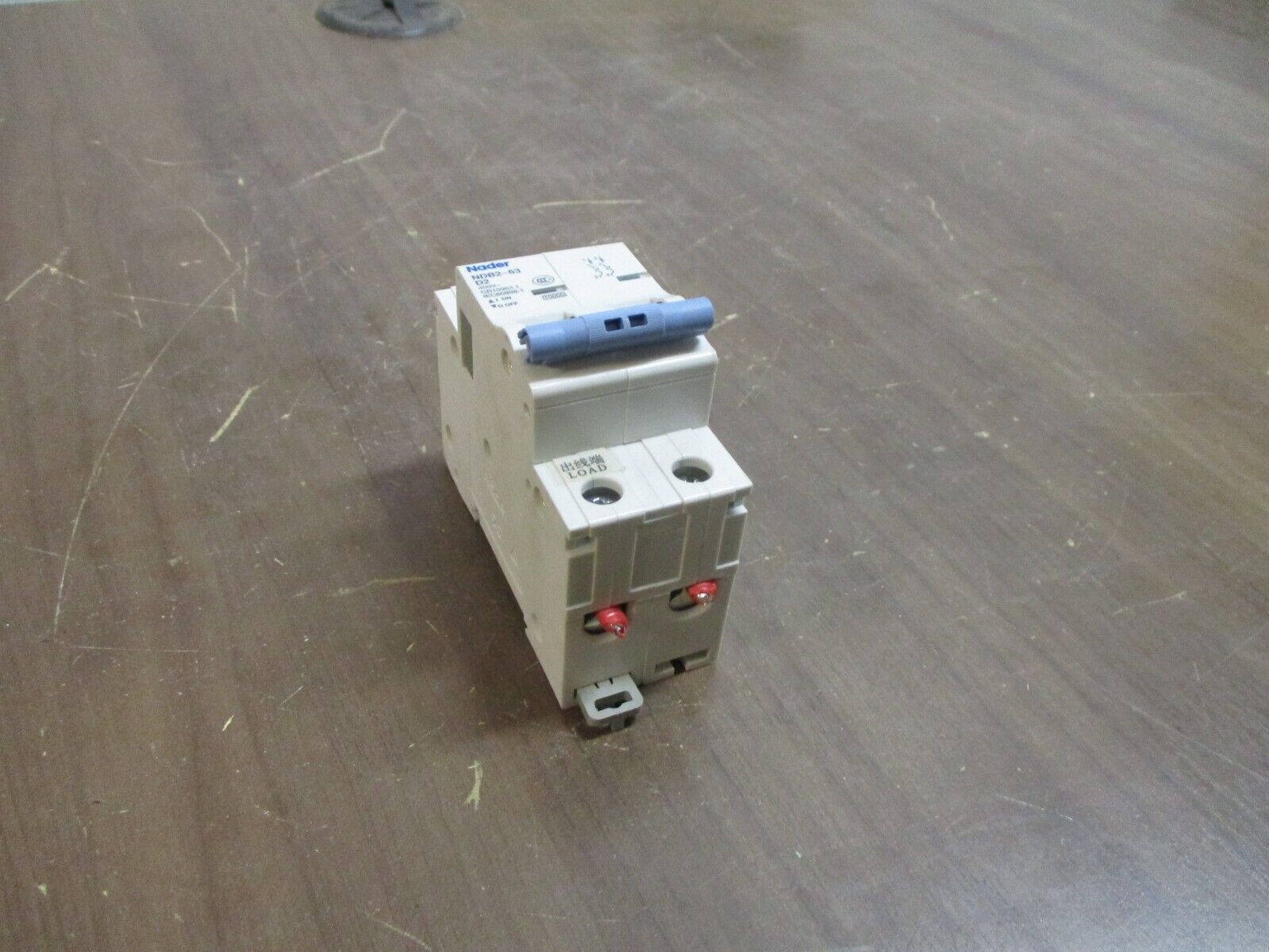 Nader Circuit Breaker NDB2-63D2 2A 400V 2P Used