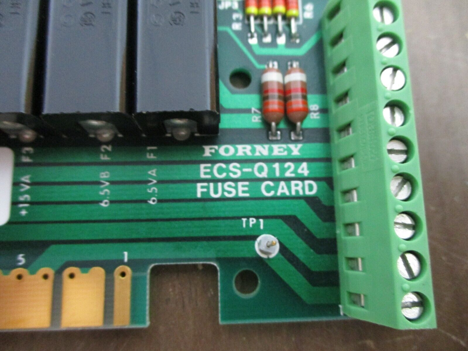 Forney Fuse Card ECS-Q124 *No Box* New Surplus