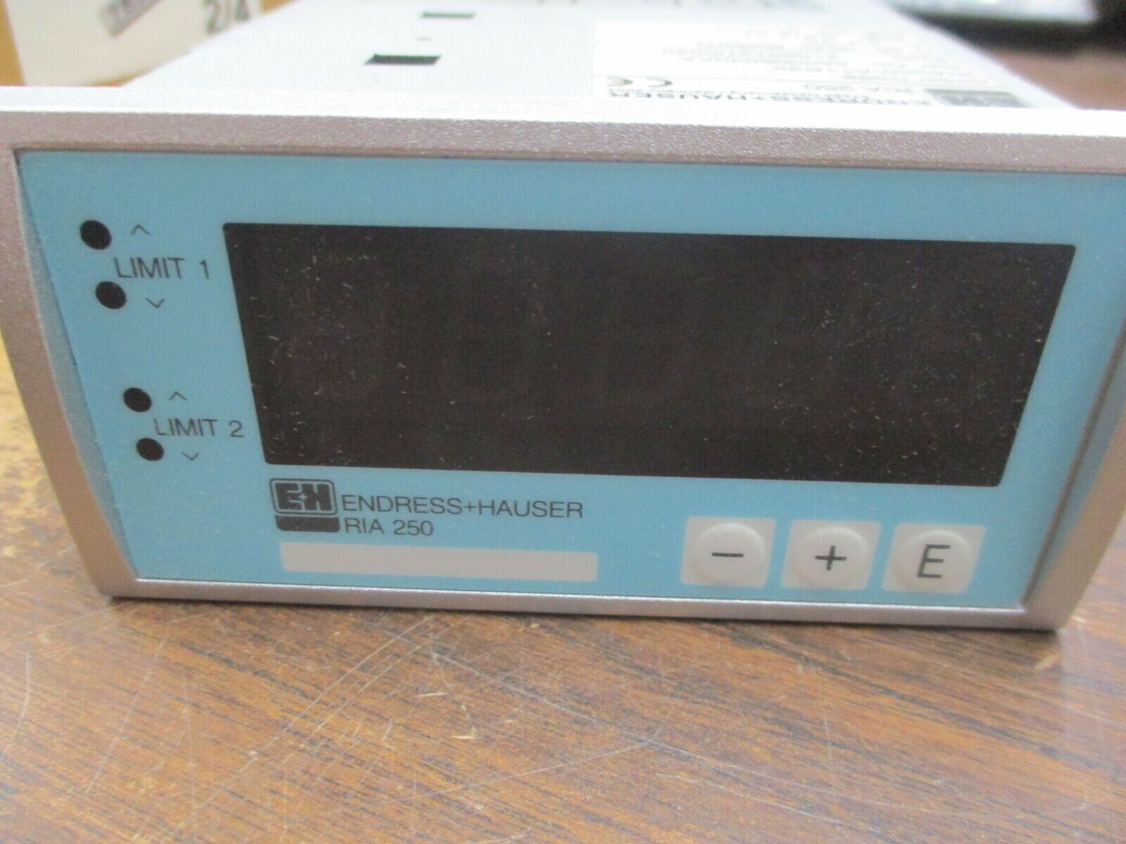 Endress+Hauser RIA 250 Process Display RIA250-A11R2K Software: IBU00XA