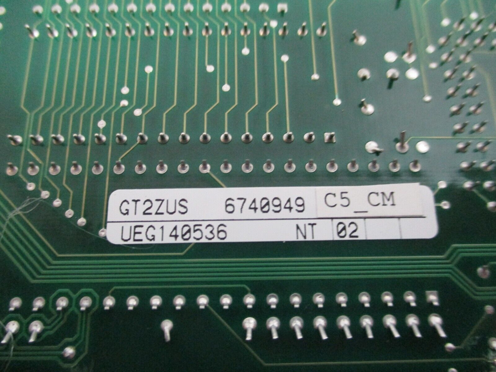 Merlin Gerin GT2ZUS PCB 6740949 Used