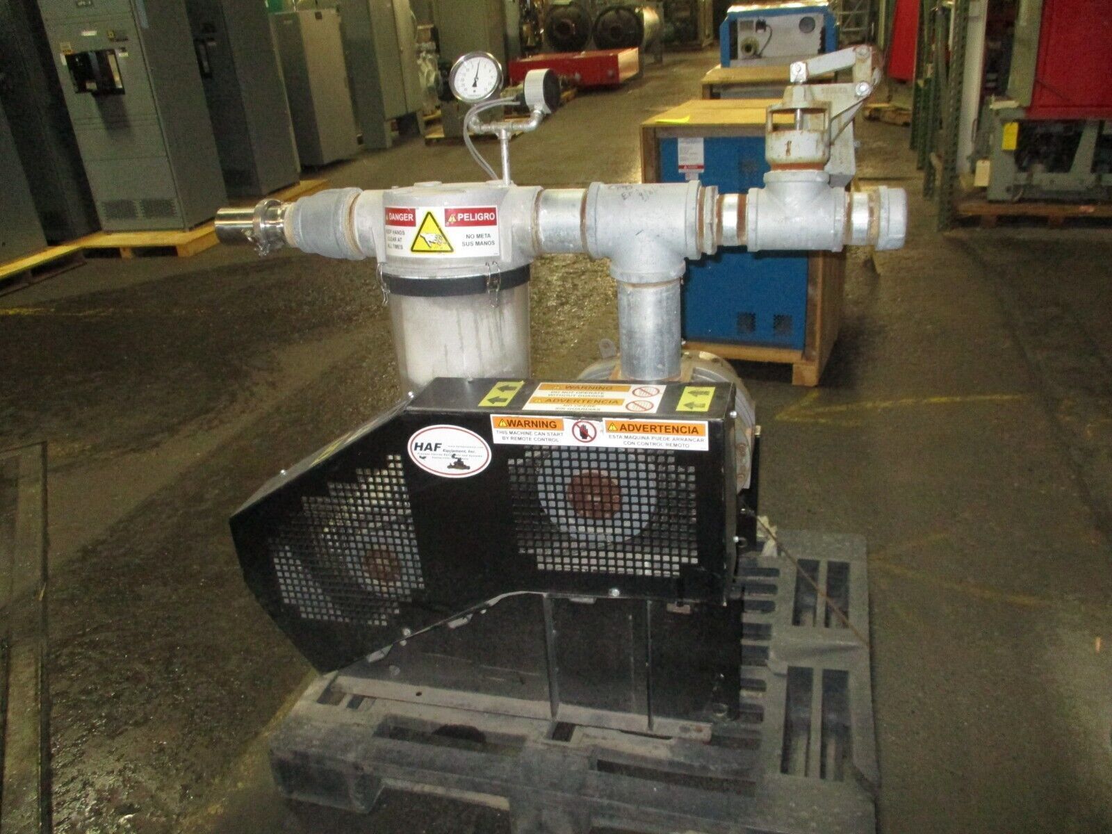 Gardner Denver Sutorbilt GAEMCRA Blower Package 5MR 2850 RPM Max 10HP 3Ph Used