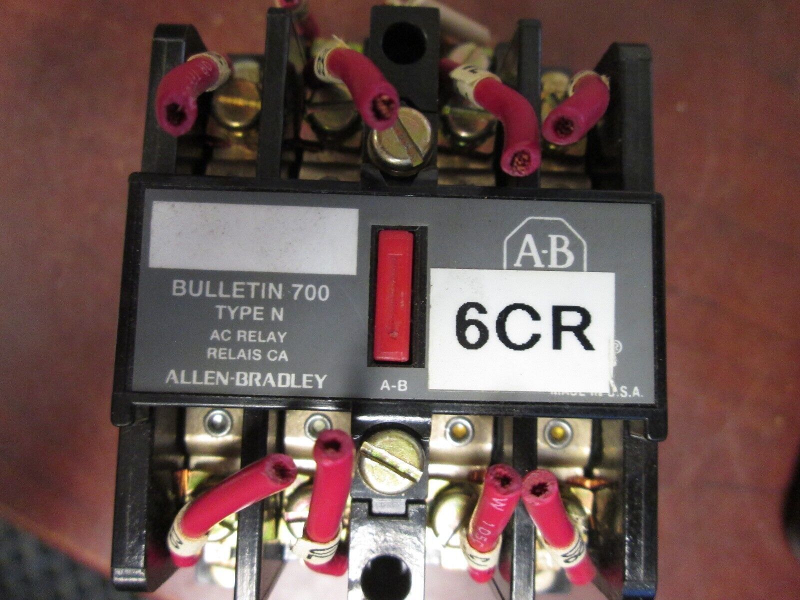 Allen-Bradley Relay 700-NB400A1 120V Coil Used