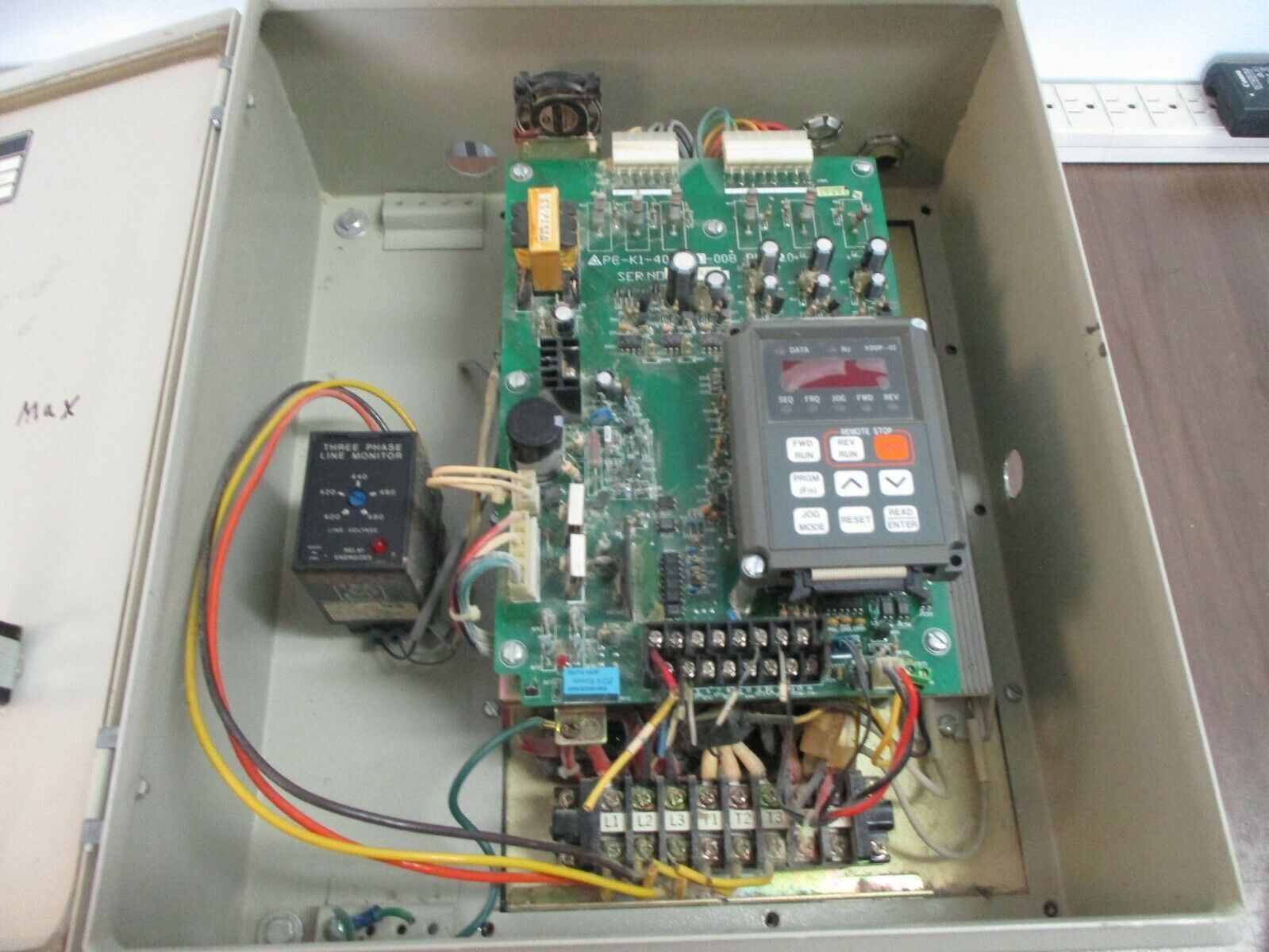Motortronics AC Drive KP1-410-E-GF 10HP 400V 17.5A Nema 4X Used