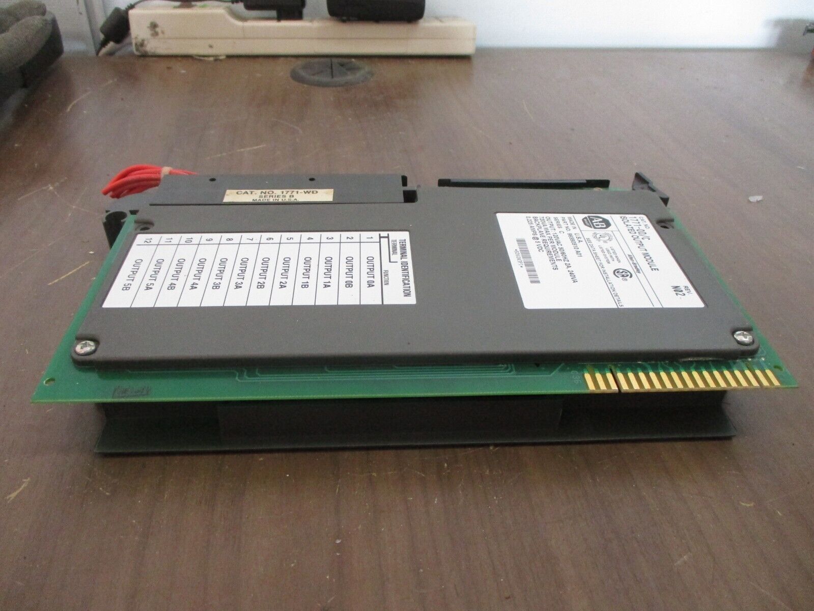 Allen-Bradley Isolated Output Module 1771-OD Ser. C Rev. N02 Used