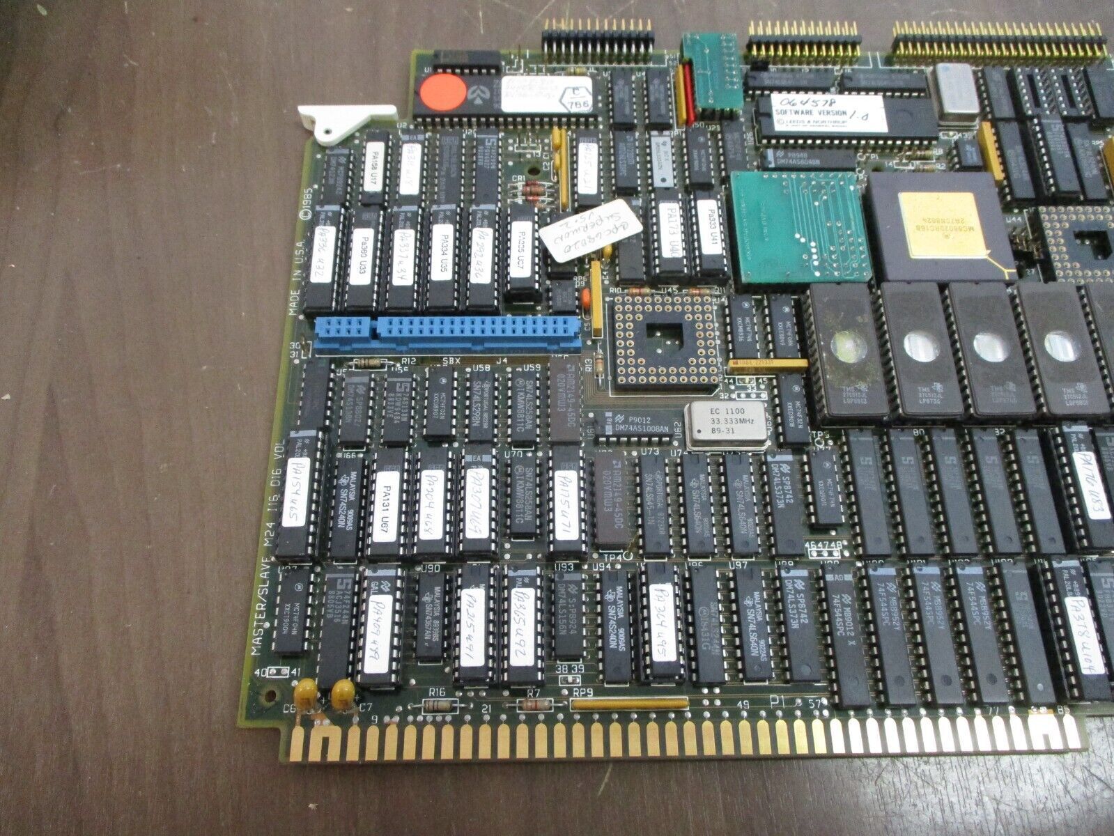 Microbar Systems GPC68020 Control Board PWA 18-030 w/ PWA 18-032 Memory Board