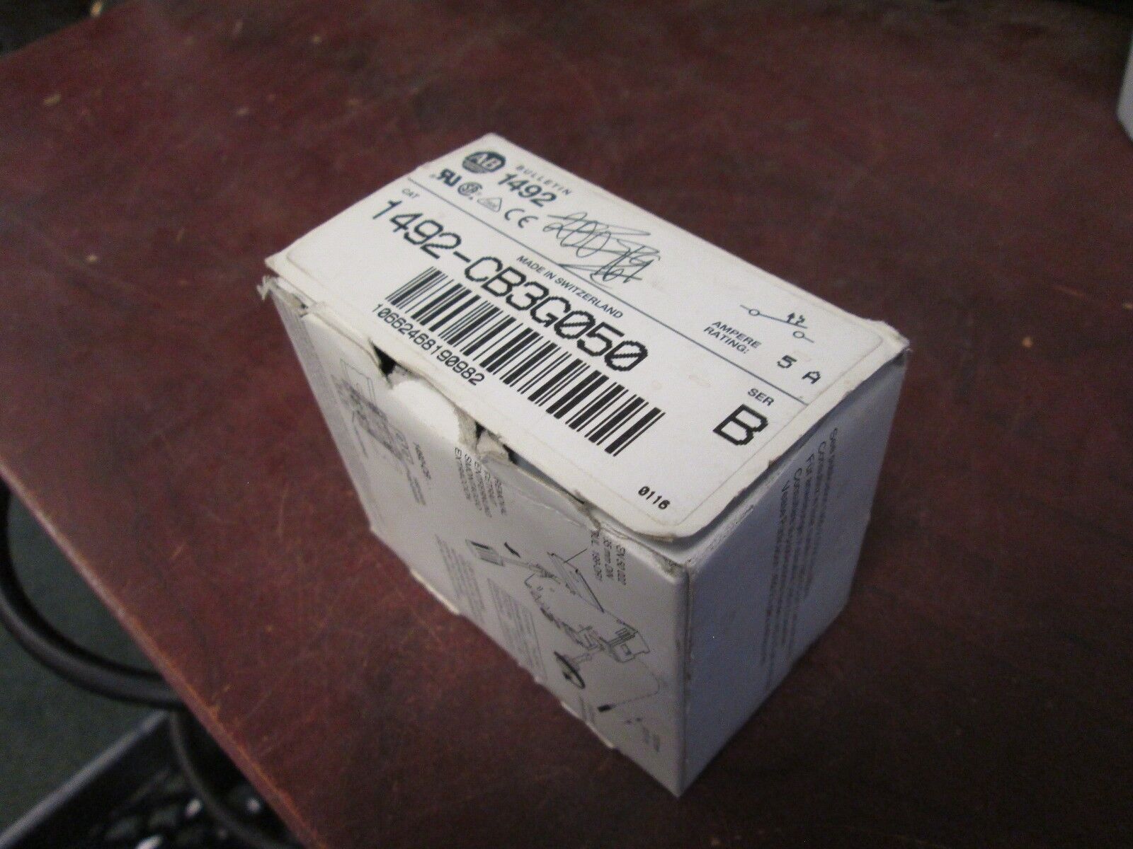 Allen-Bradley Circuit Breaker 1492-CB3G050 3P 5A New Surplus