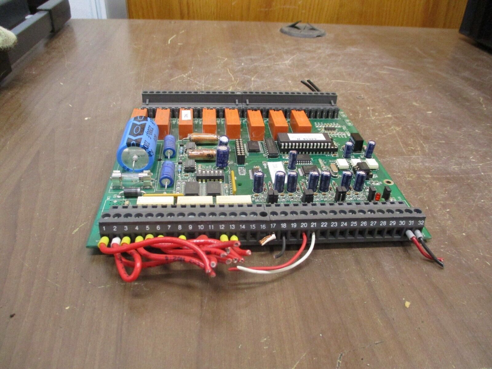 Stulz C6000 I/O Board M14959 *Missing (1) Terminal Screw* Used