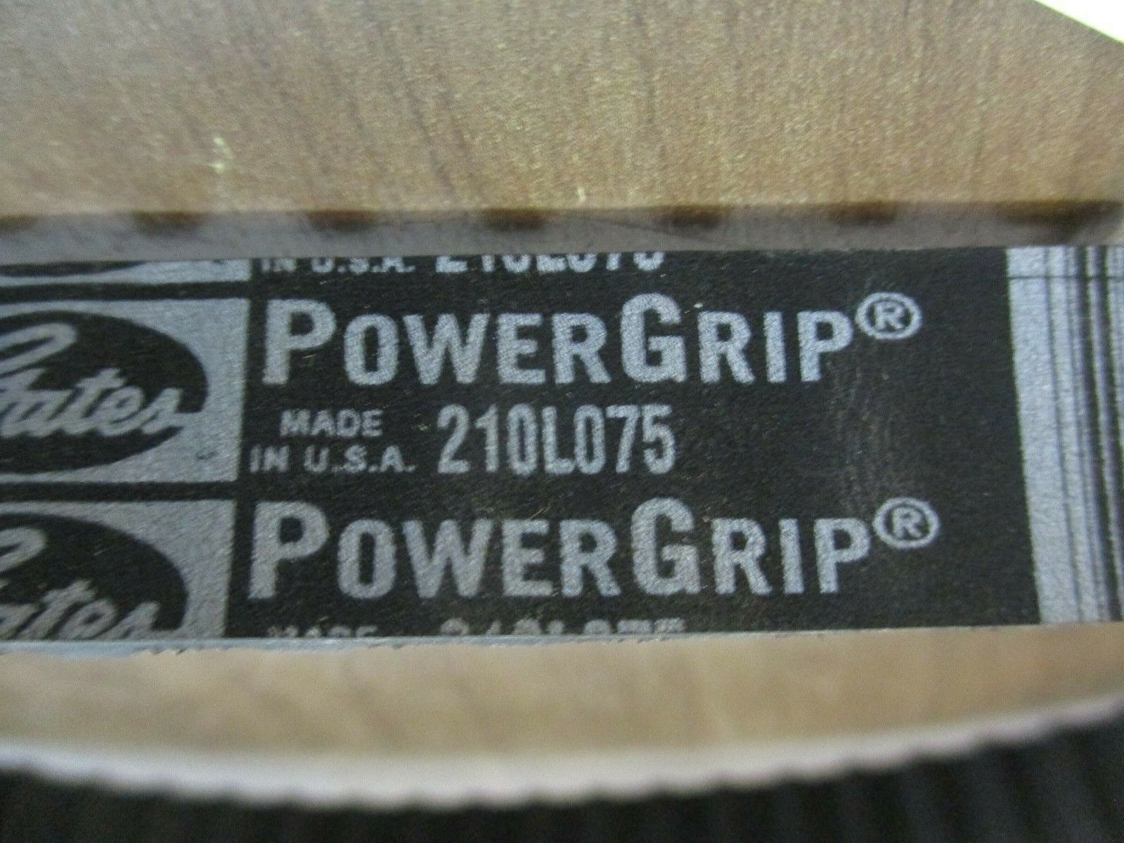 Gates PowerGrip Timing Belt 210L075 *No Box* New Surplus