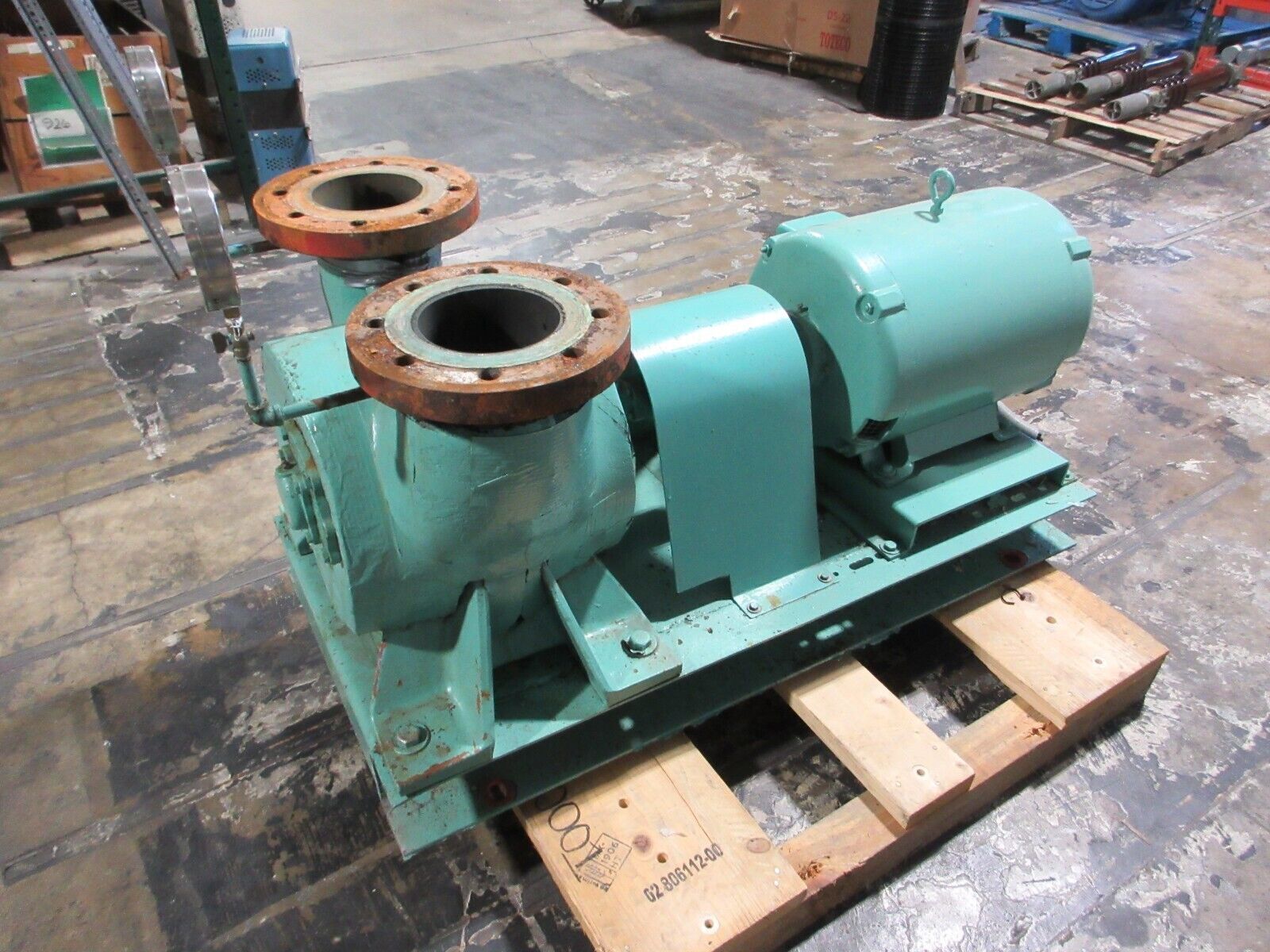 Bell & Gossett 6X6X12 Pump VSC 11-3/4 BF LHR 50HP 525GPM 1750RPM 144FT Head Used