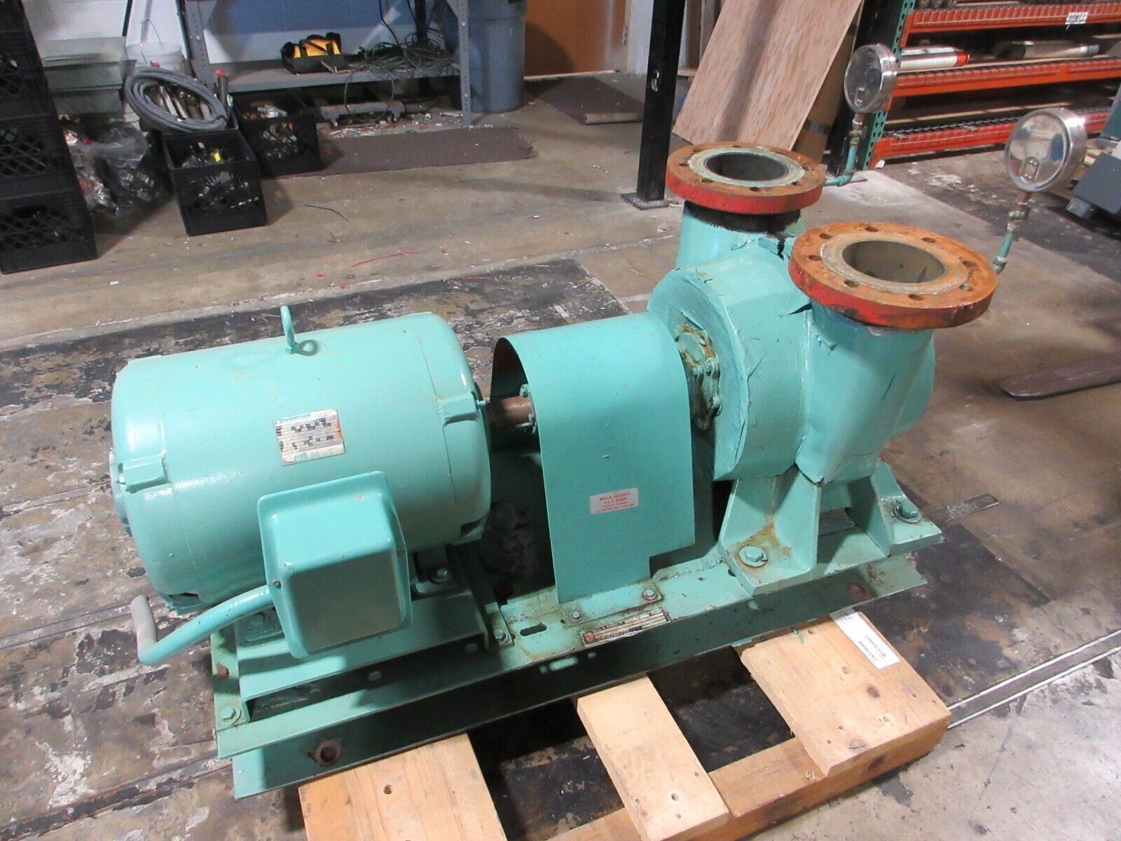 Bell & Gossett 6X6X12 Pump VSC 11-3/4 BF LHR 50HP 525GPM 1750RPM 144FT Head Used