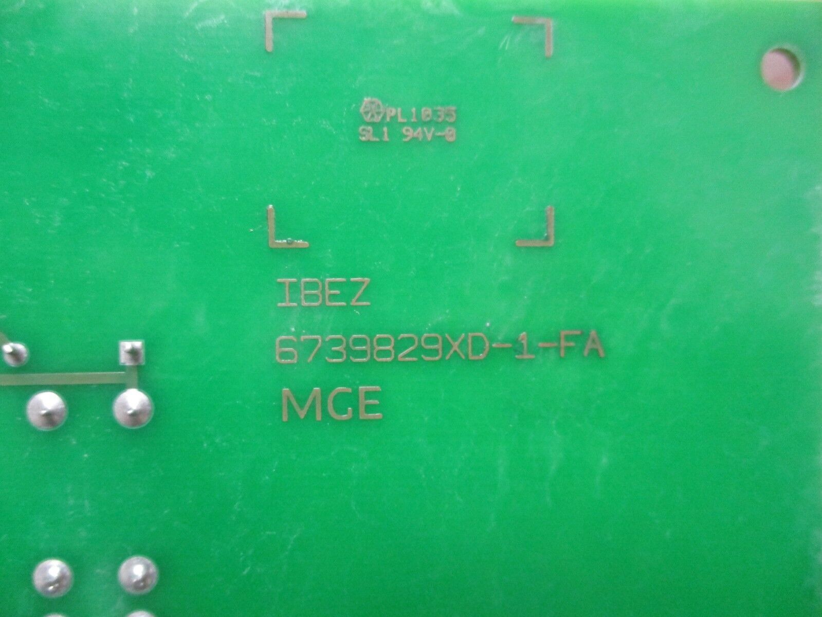 Merlin Gerin Ibez PCB 6739830 6739829XD-2-FA Used