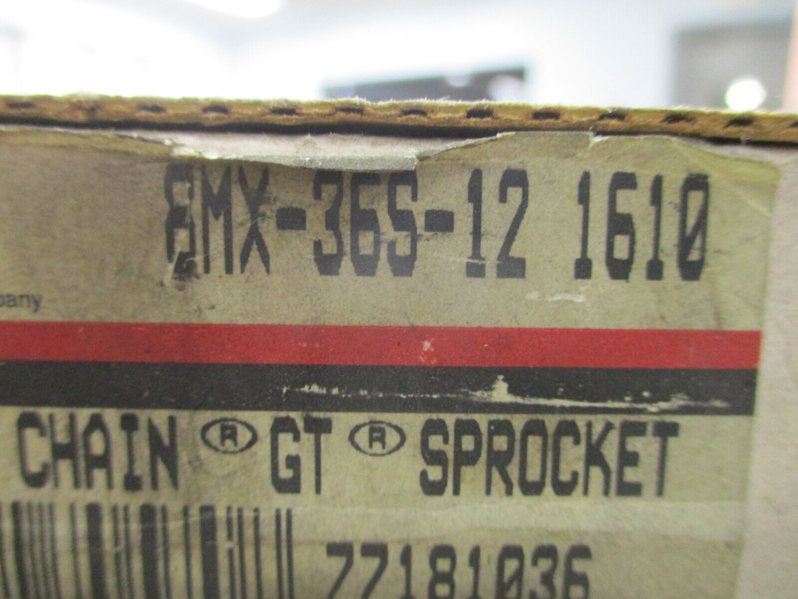 Gates Poly Chain GT Sprocket 8MX-36S-12 1610 New Surplus