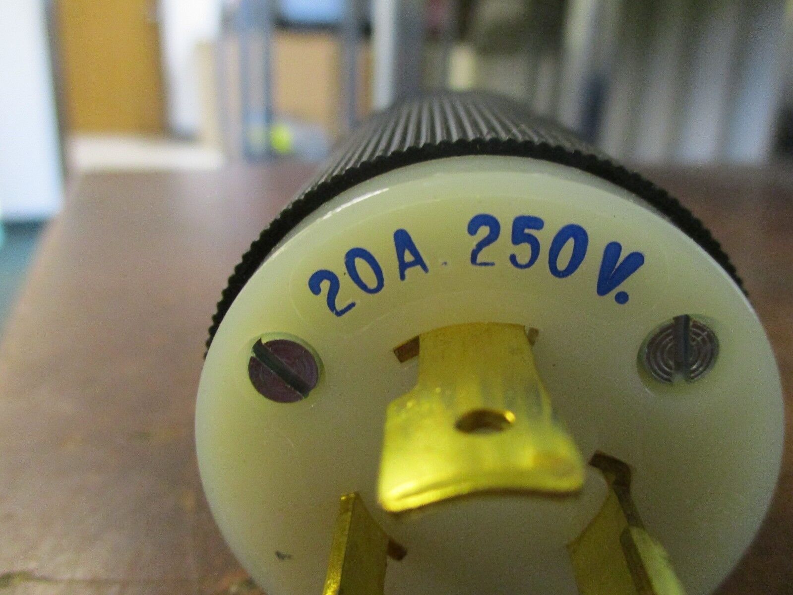 Hubbell Twist-Lock Plug 2321 20A 250V 2P 3w "Lot of 2" New Surplus