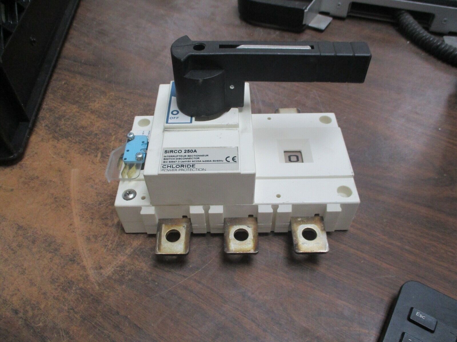 Sirco Disconnect Switch IEC 60947-3 250A Used