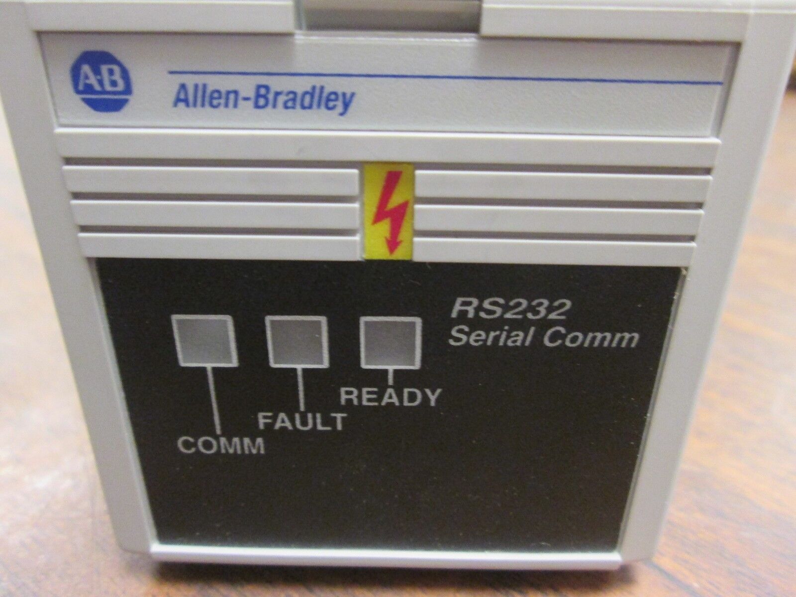 Allen-Bradley RS232 Serial Comm Module 160-RS1 Ser A FRN 1.01 Used