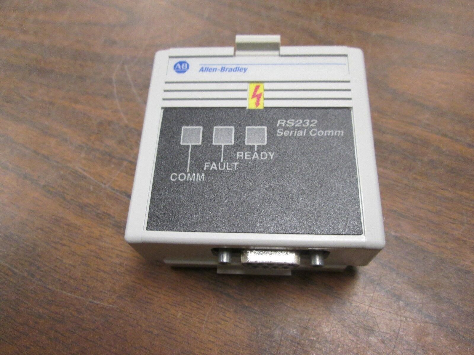 Allen-Bradley RS232 Serial Comm Module 160-RS1 Ser A FRN 1.01 Used