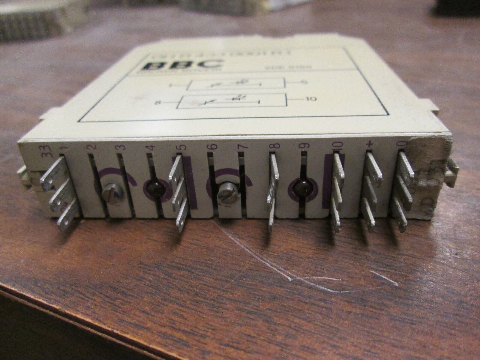 BBC Logic and Gate Unit GGH-R-433-0001-R1 2 Function Used