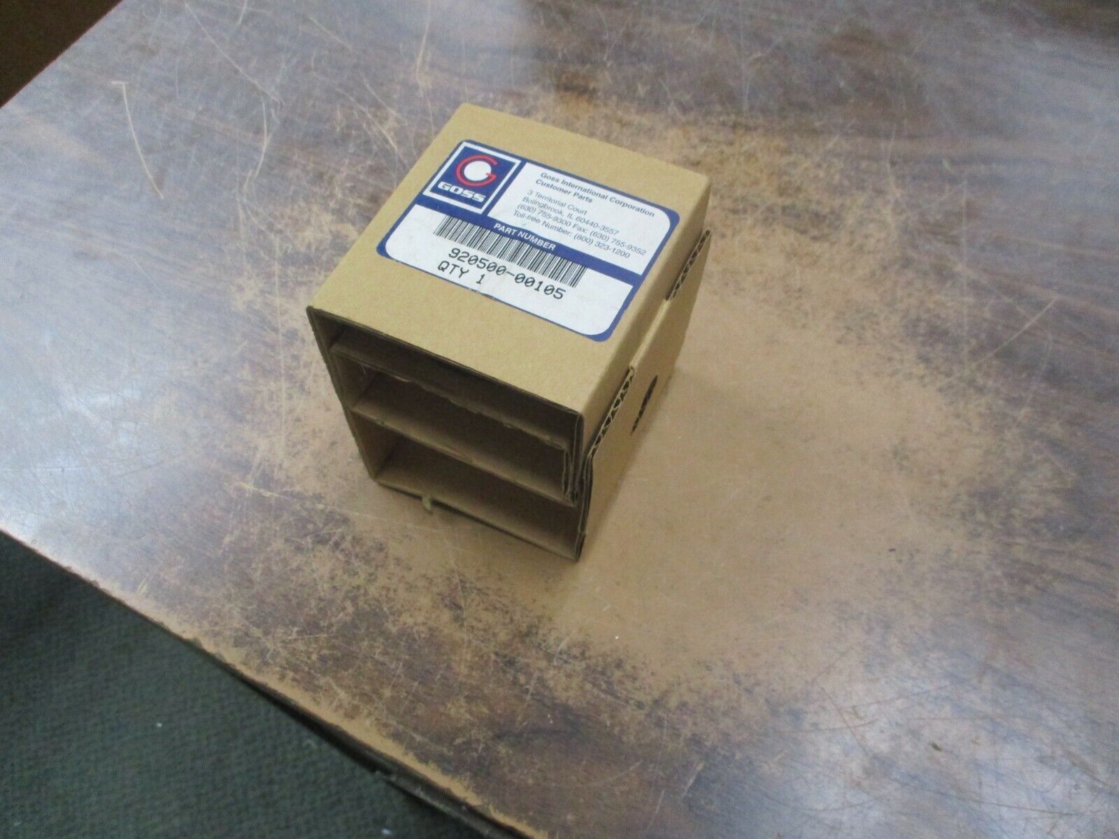 Goss Air Valve 920500-00105 New Surplus