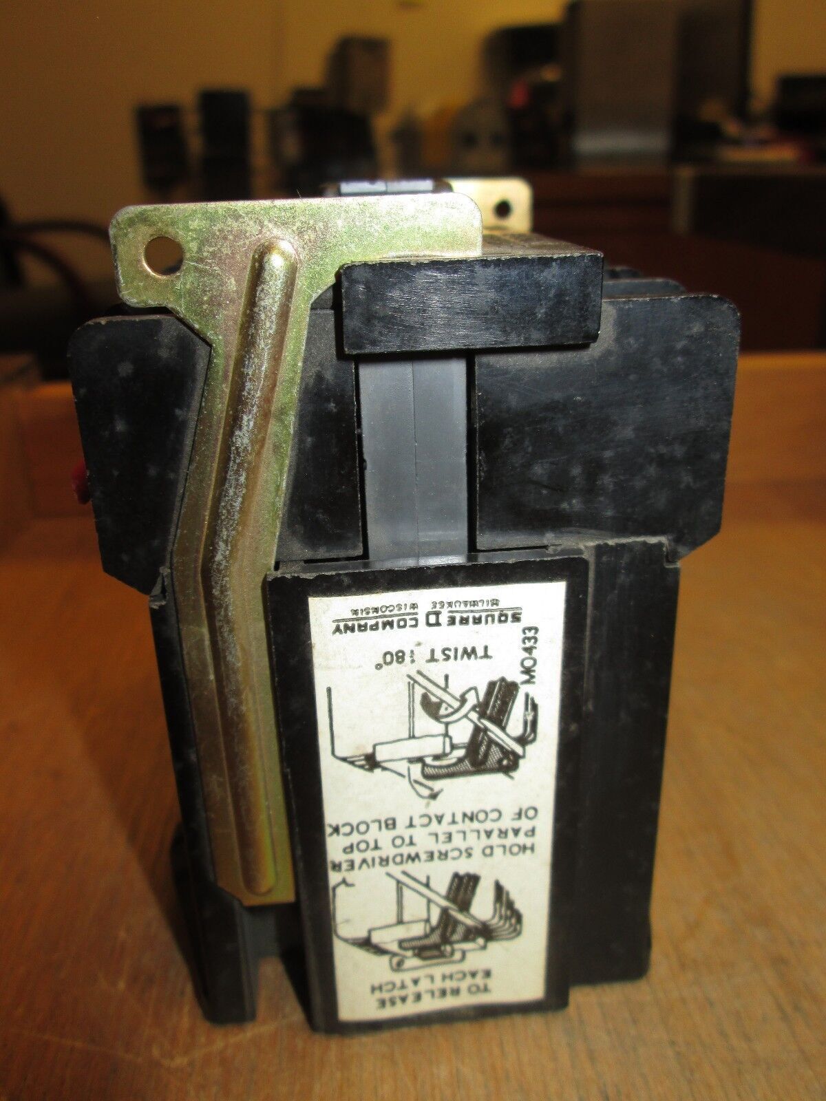 Square D Control Relay 8501 G030 10A 120V coil Used
