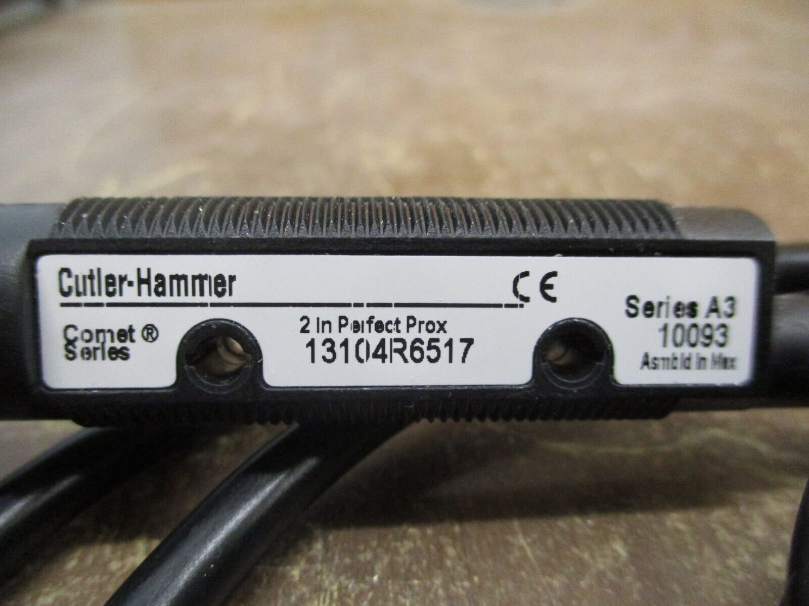 Eaton Comet Photoelectric Sensor 13104R6517 10-30VDC 6' Cable New Surplus