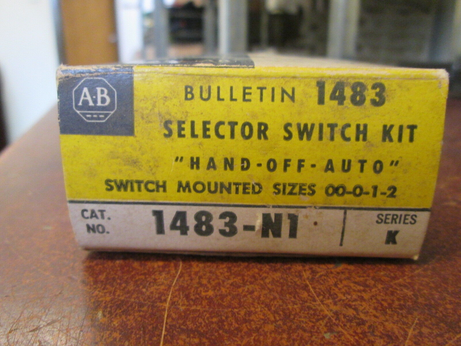 Allen-Bradley Selector Switch Kit 1483-N1 Size: 00-0-1-2 New Surplus