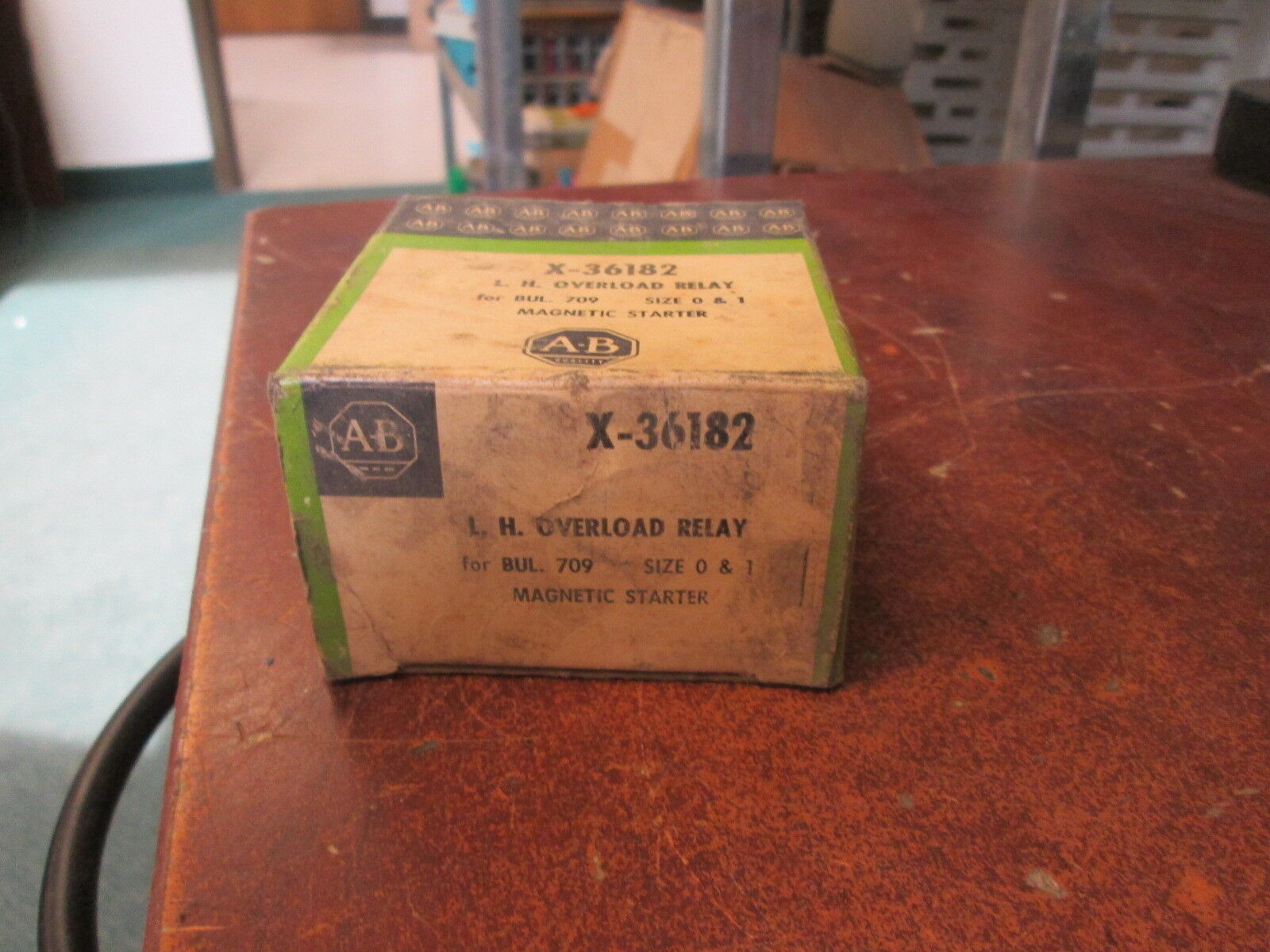 Allen-Bradley L.H. Overload Relay X-36182 For Size 0 & 1 Starter New Surplus