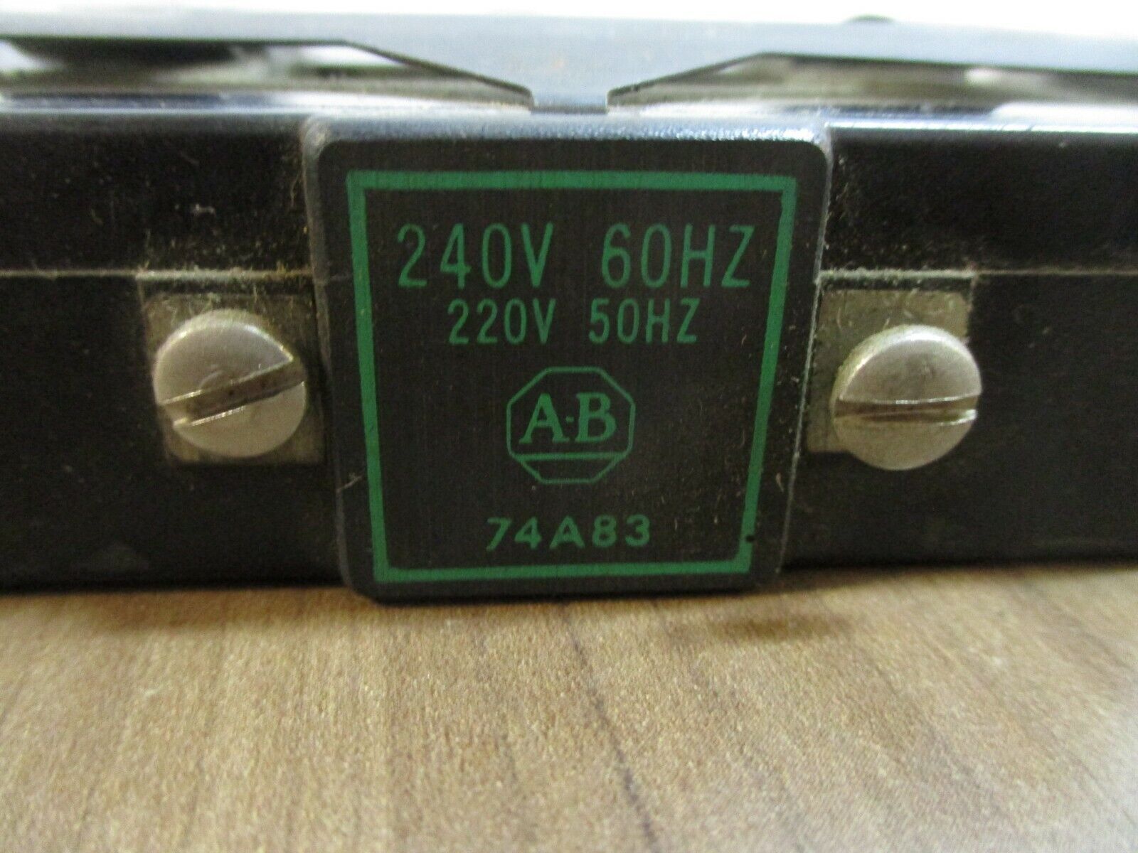 Allen-Bradley Magnetic Coil 74A83 240V @ 60Hz, 220V @ 50Hz Used