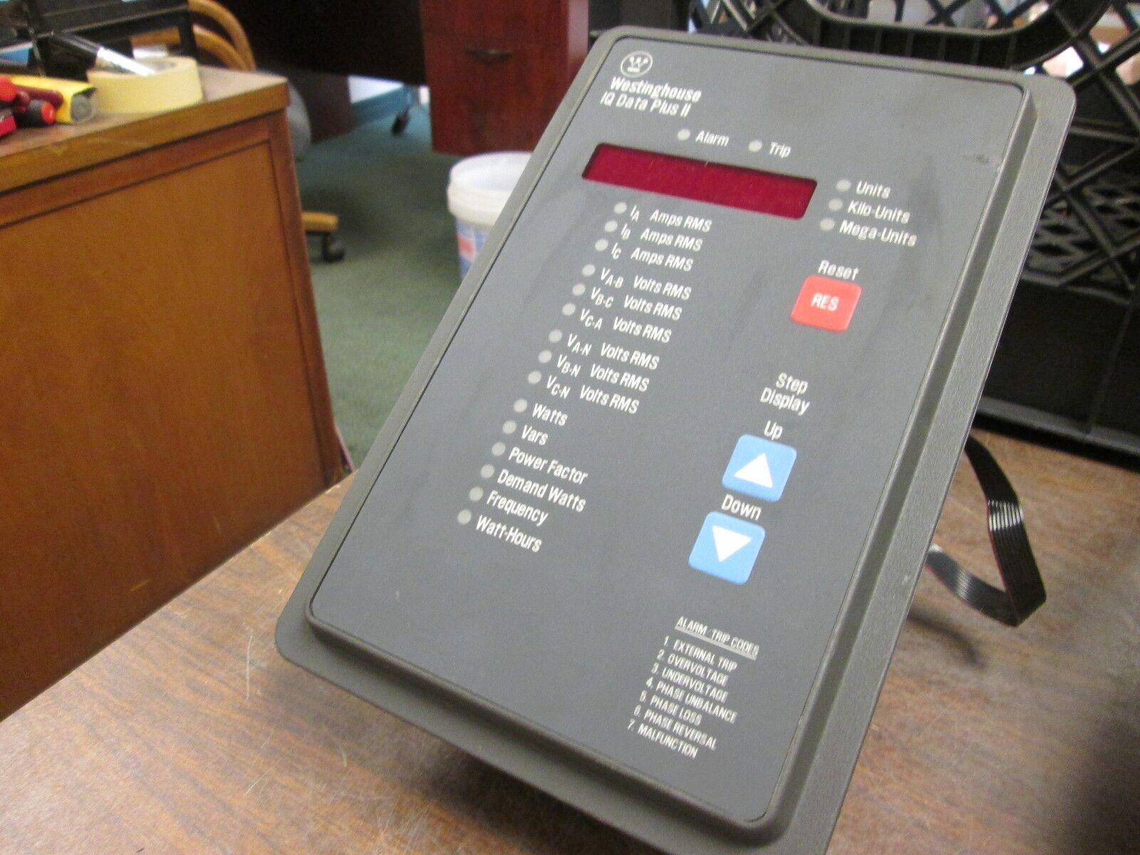 Westinghouse IQ Data Plus II Module 2D78522 w/ 9966D75G01 3-Ph Power Supply Used