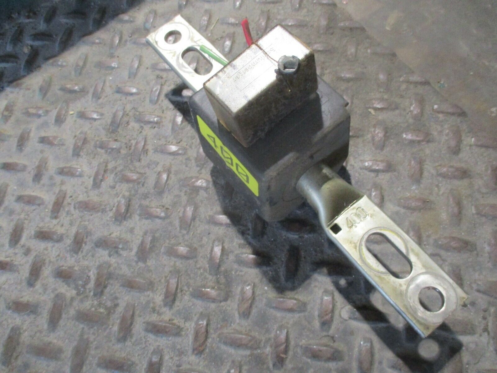 Schlumberger Type R6B Current Transformer 92354-080 Ratio 400:5A 600V 60Hz Used