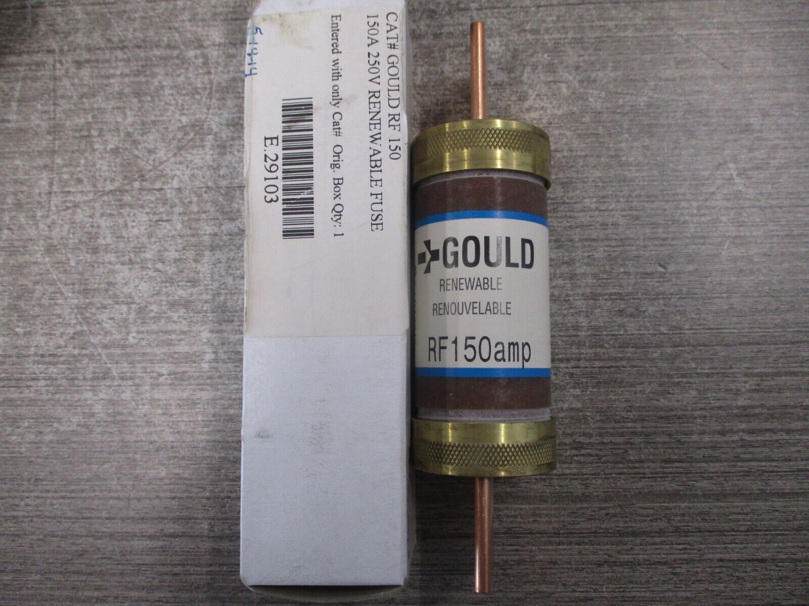 Ferraz Shawmut Fuse RF150 250V 150A New Surplus