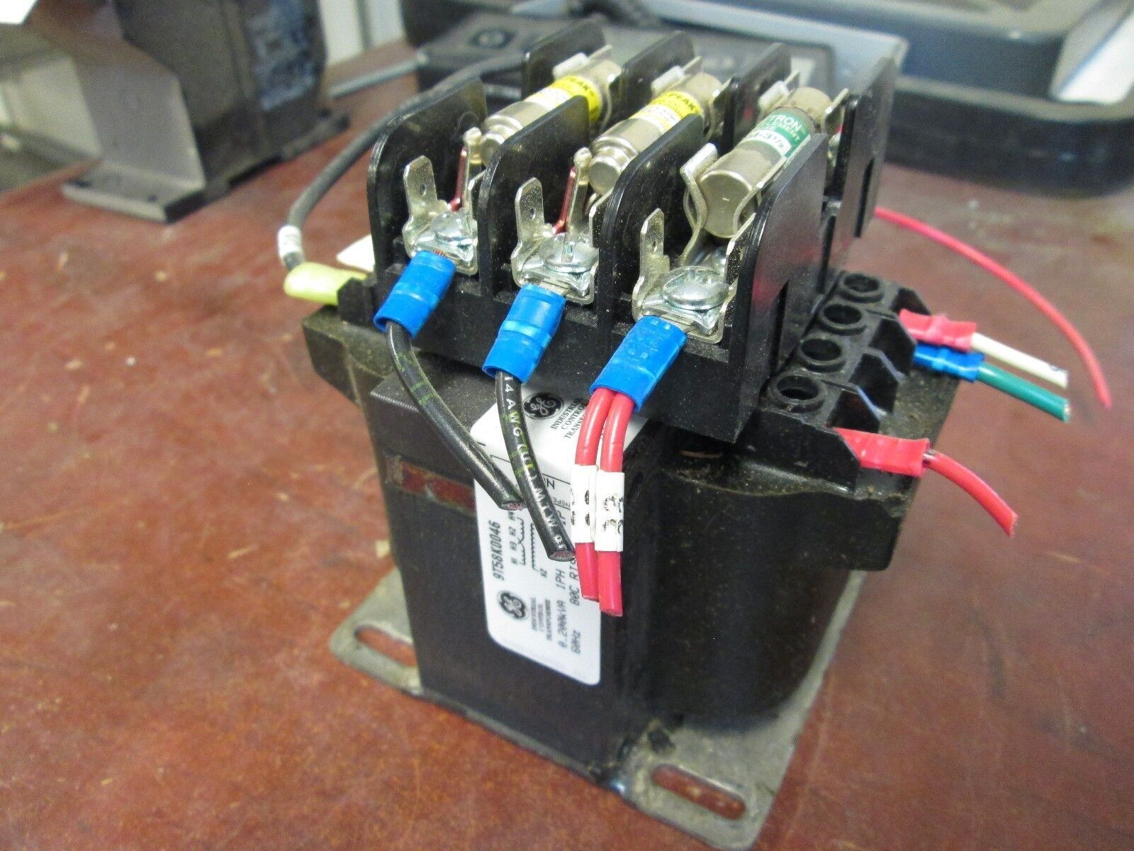 GE Control Transformer 9T58K0046 0.200 KVA Pri 240/480V Sec 120V Used