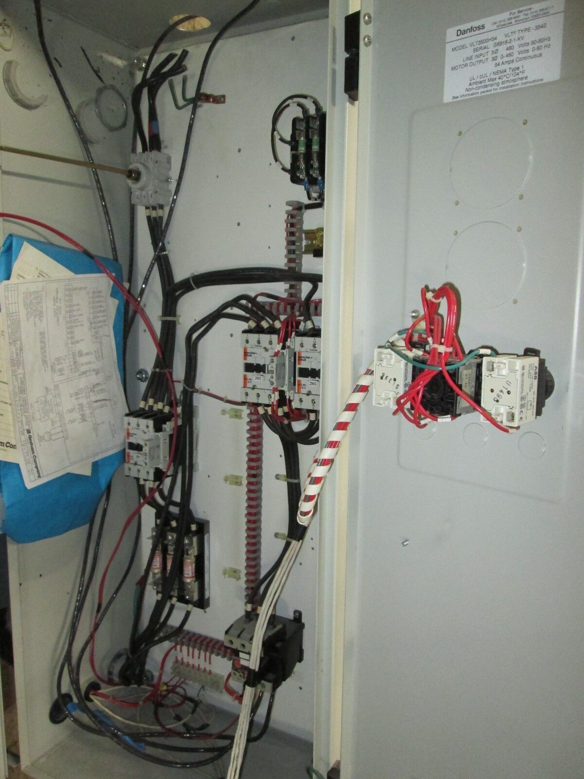 Danfoss VLT3542 AC Drive VLT3500H54 40HP Used