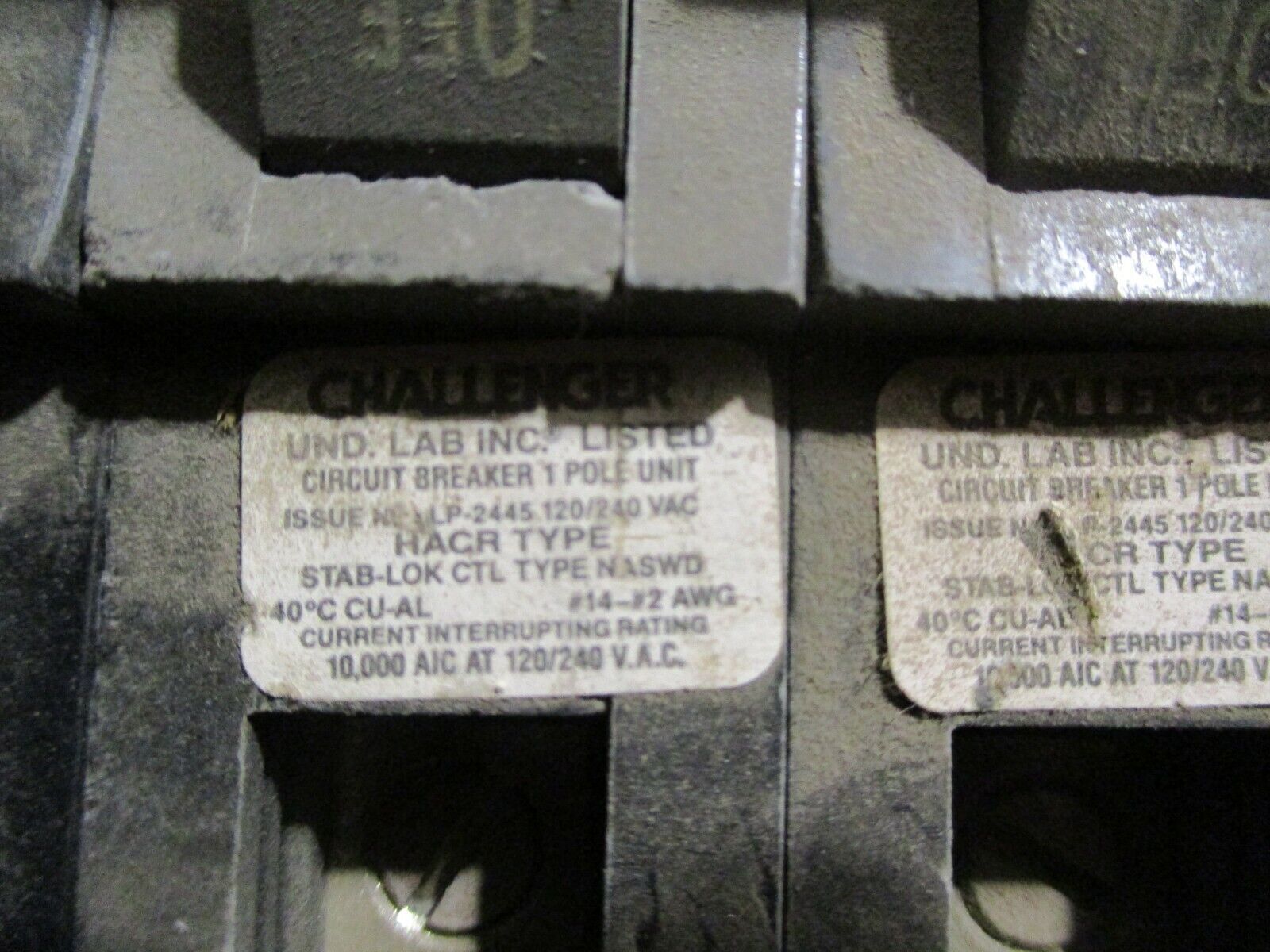 FPE Stab-Lok Clip-On Circuit Breaker NASWD120 20A 120/240V 1P *Lot of 20* Used