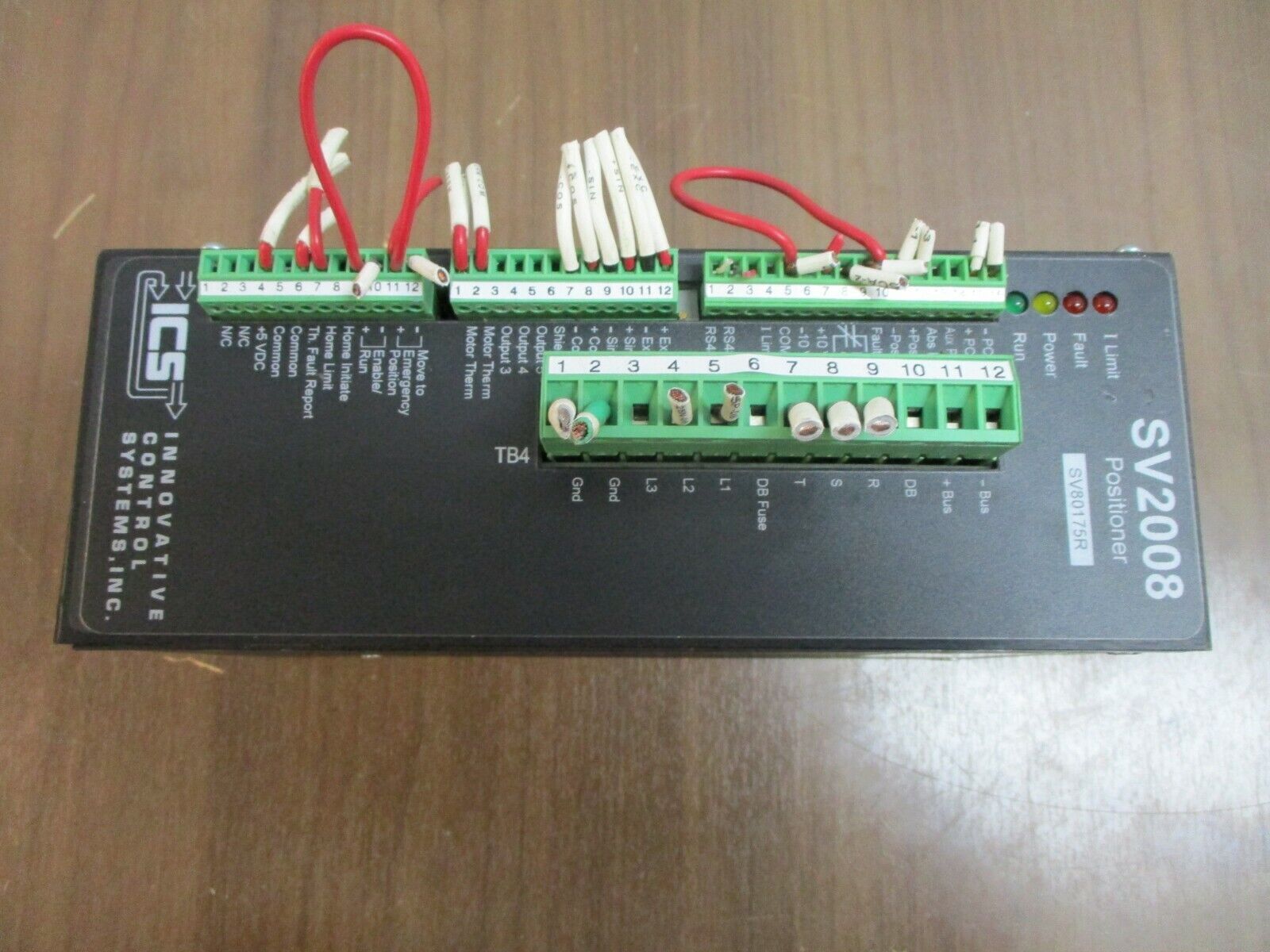 ICS Positioner SV2008 H/W Rev.: 3 F/W Rev: DR Used