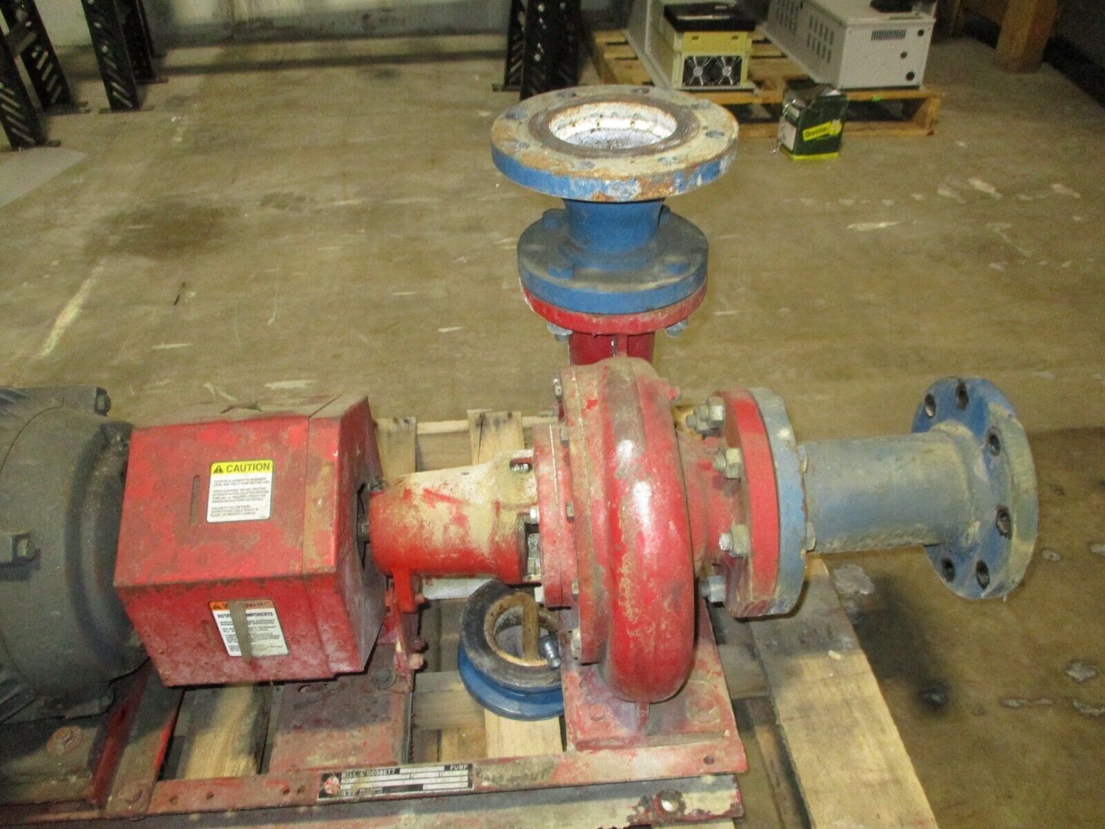 Bell & Gossett 1510 Pump 3BC 9.250 BF 15HP 340GPM 80FT Head 1800RPM 175PSI 3Ph