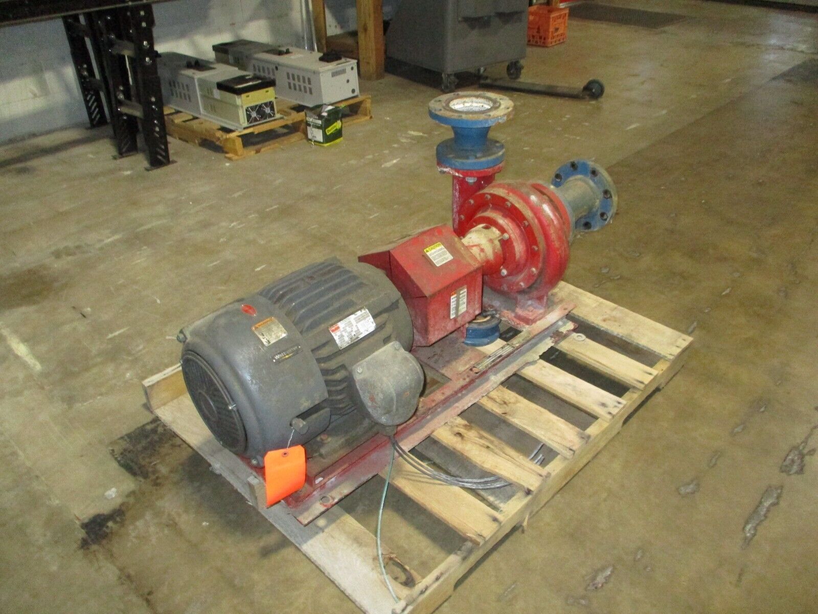 Bell & Gossett 1510 Pump 3BC 9.250 BF 15HP 340GPM 80FT Head 1800RPM 175PSI 3Ph