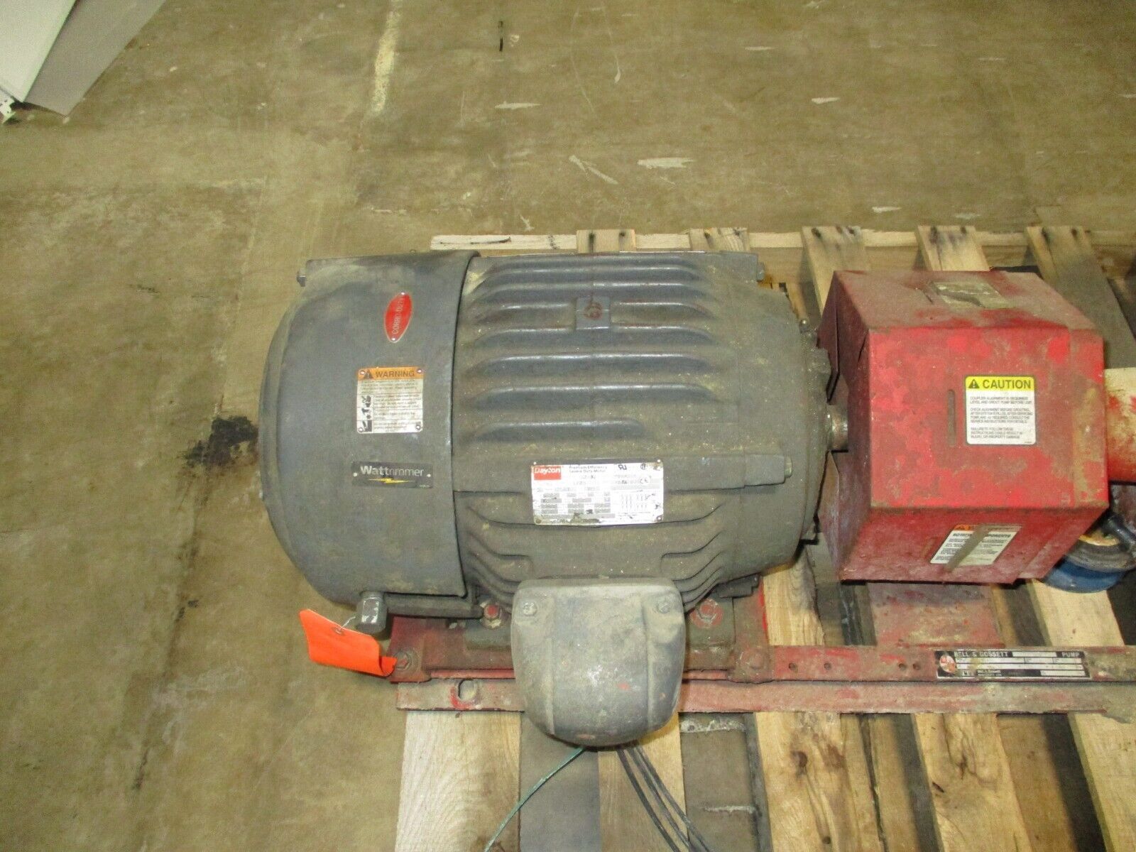 Bell & Gossett 1510 Pump 3BC 9.250 BF 15HP 340GPM 80FT Head 1800RPM 175PSI 3Ph